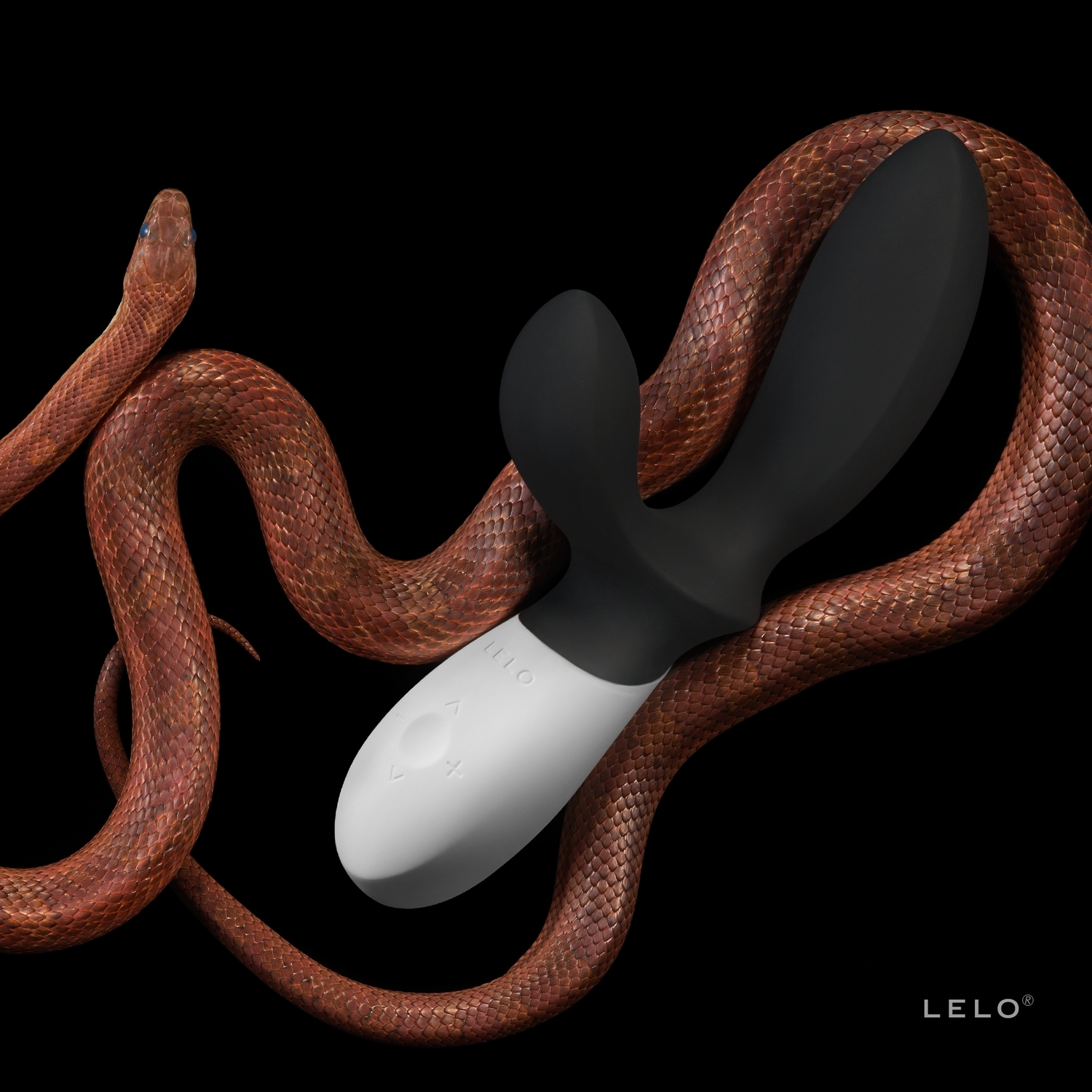 Стимулятор простаты Lelo Loki Wave, 19,6 см (черный)