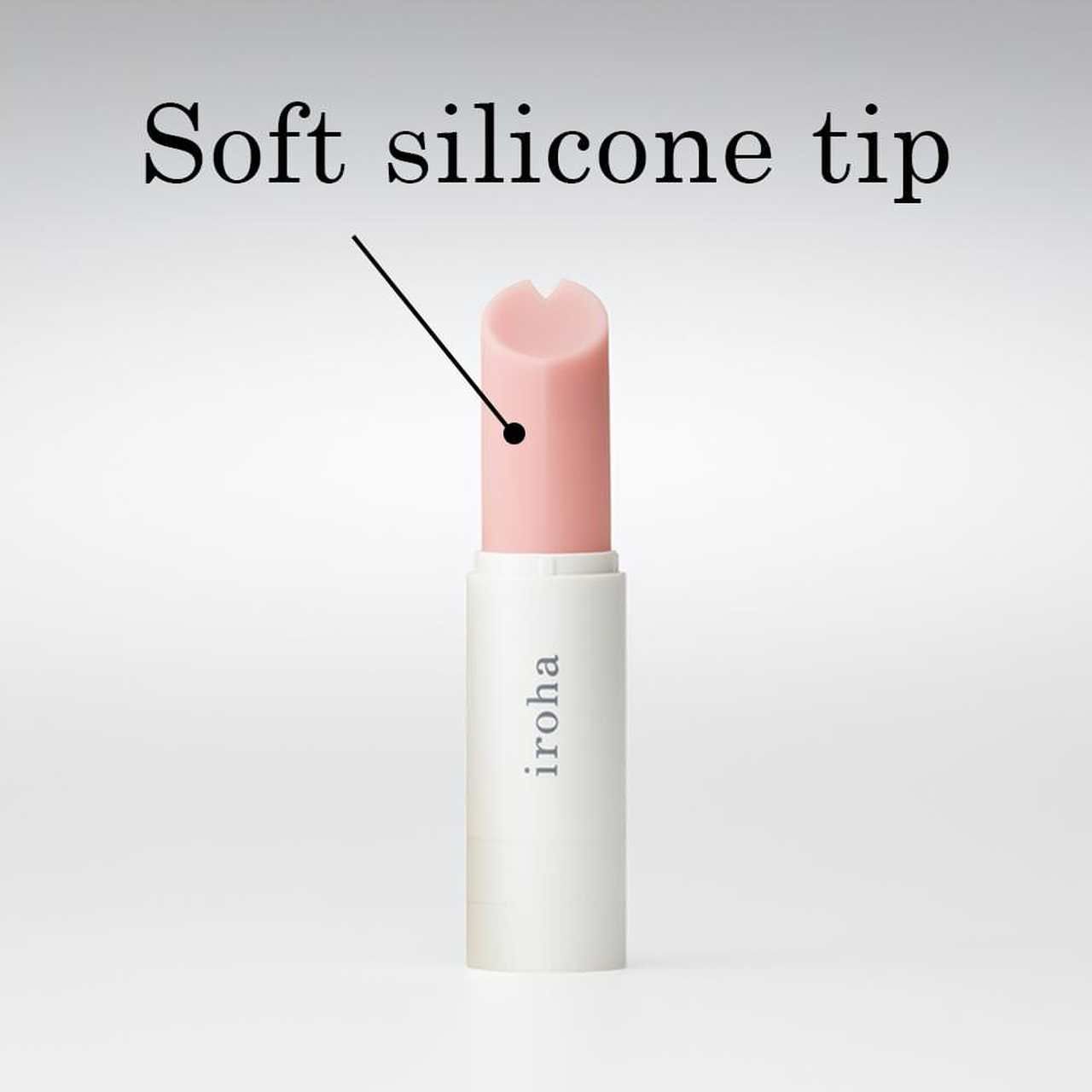 Вибратор для клитора Iroha by Tenga Lipstick, 9.9 см (белый)