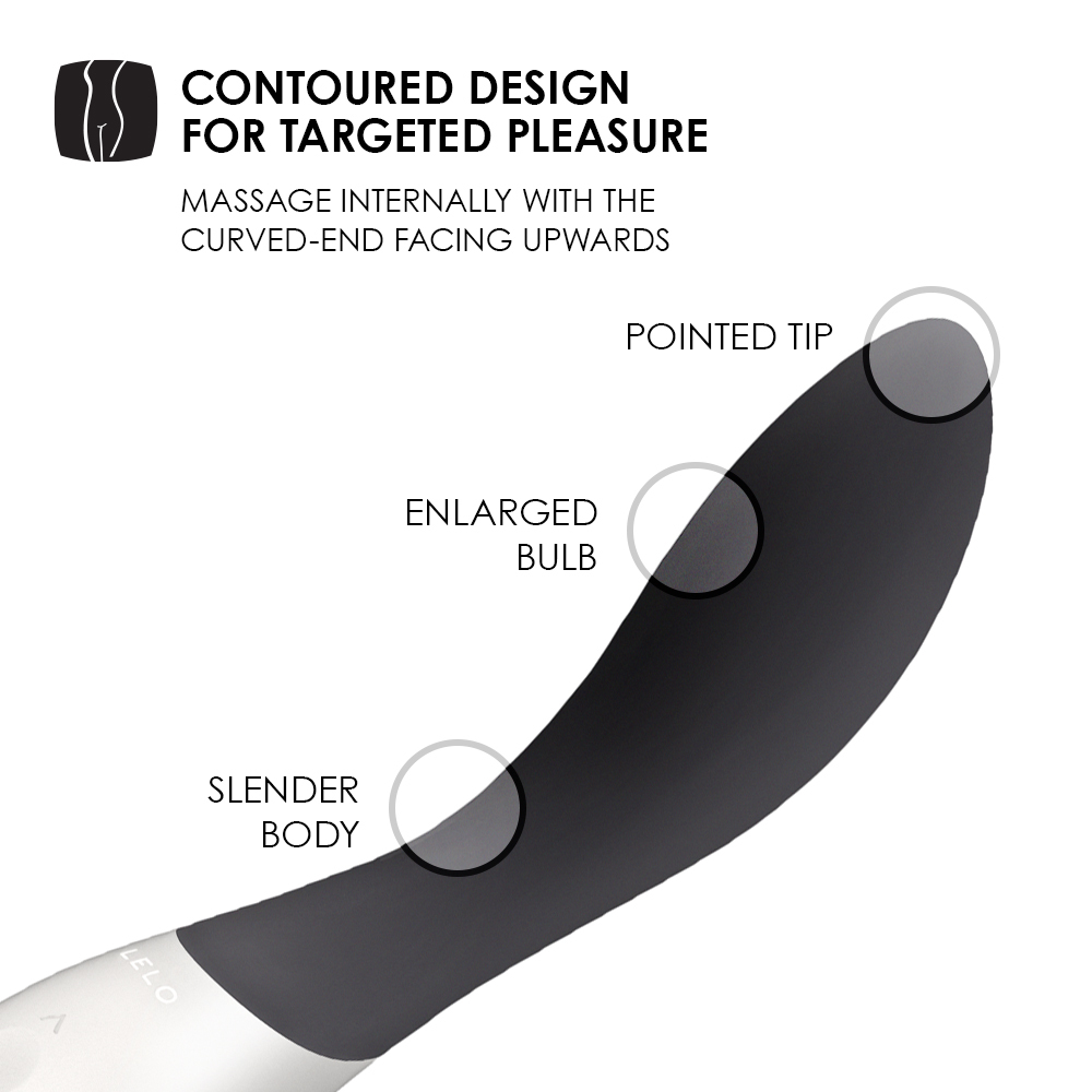 Вибратор Lelo Mona Wave, 19,5 см (черный)