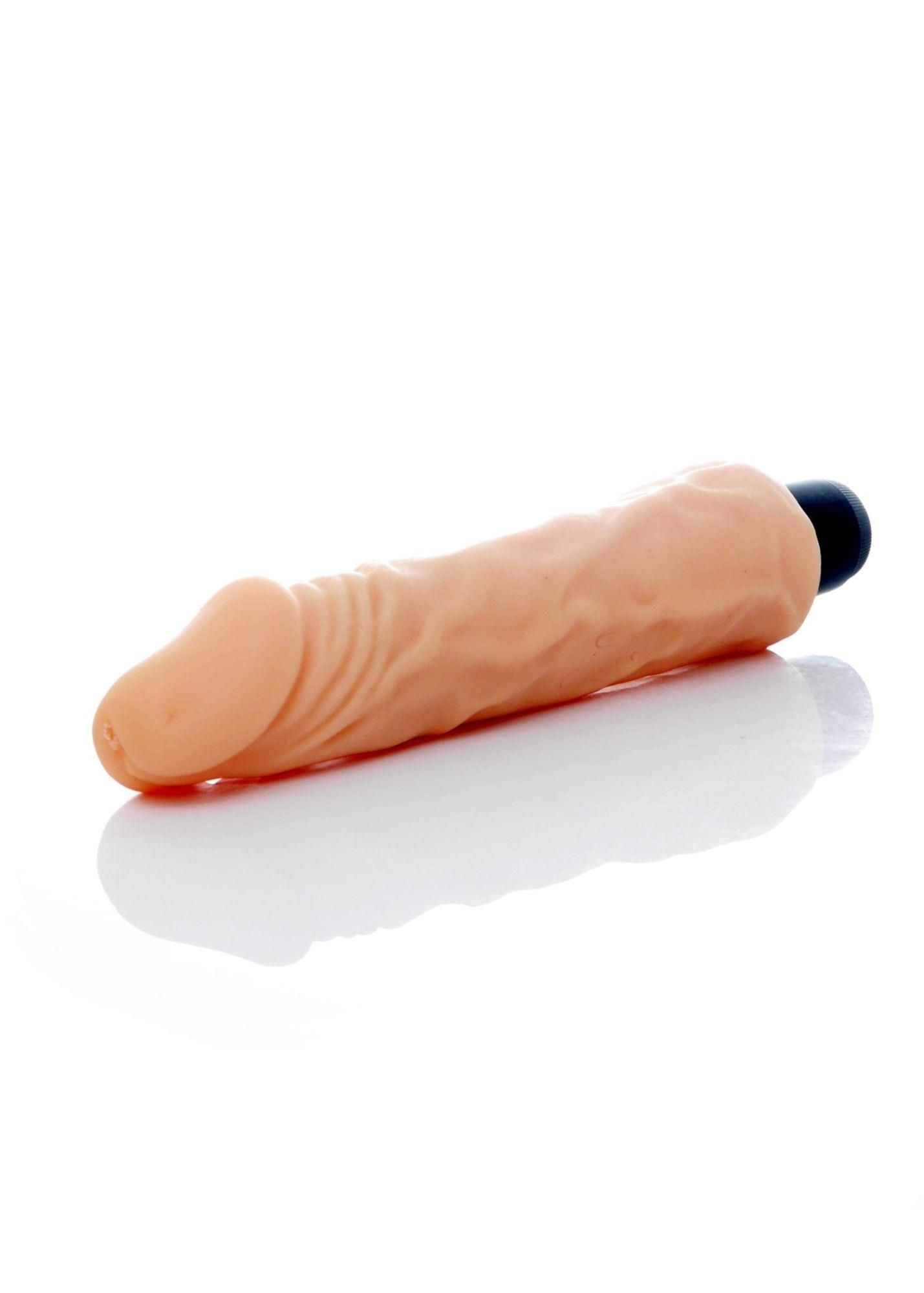 Realistyczny wibrator Boss Flurry, 20,3 cm (w kolorze cielistym)
