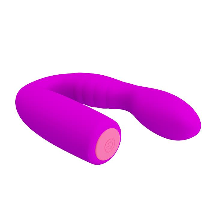 Вибратор Pretty Love Quintion, 14 см (фиолетовый)
