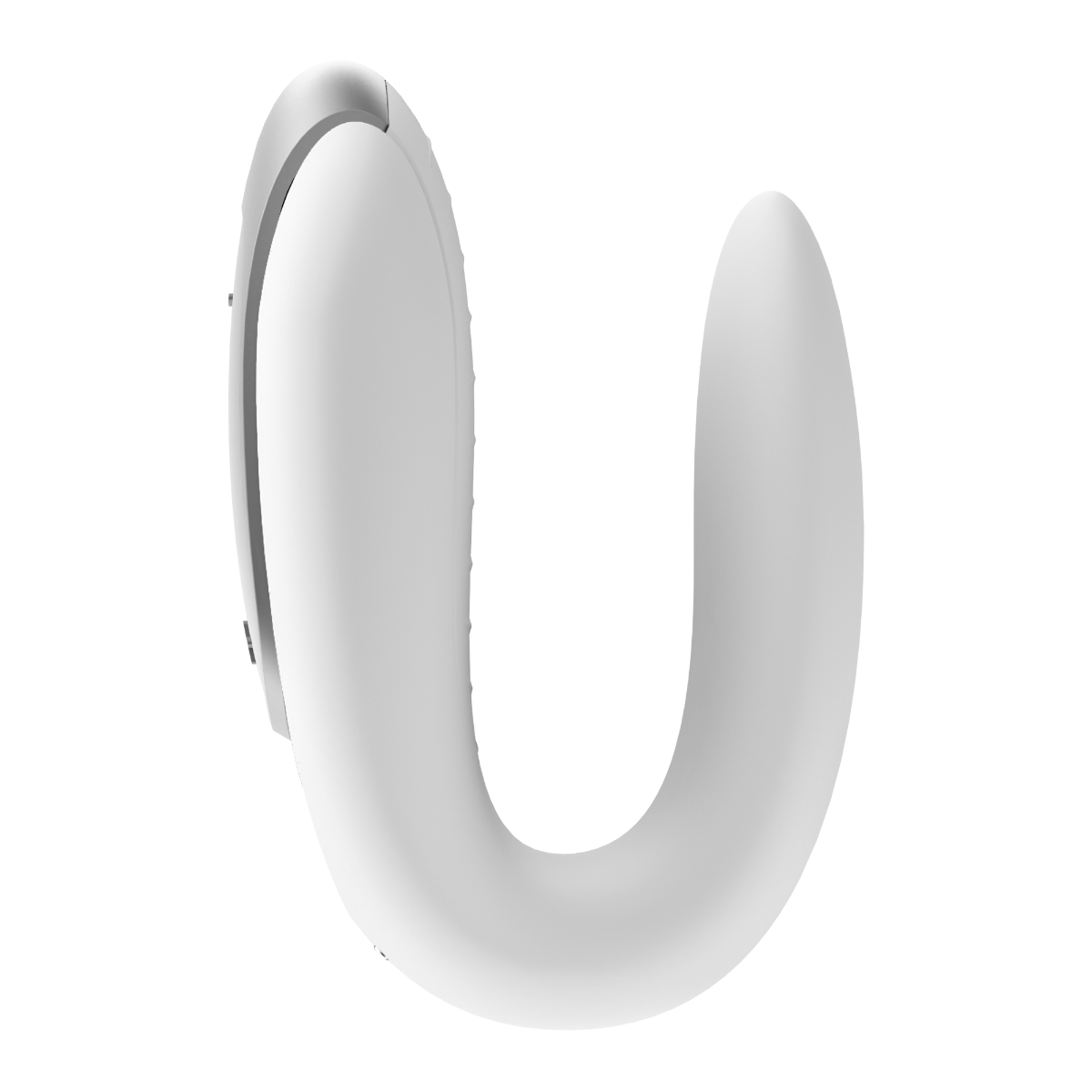 Wibrator Satisfyer Double Fun Partner, 9,3 cm (biały)