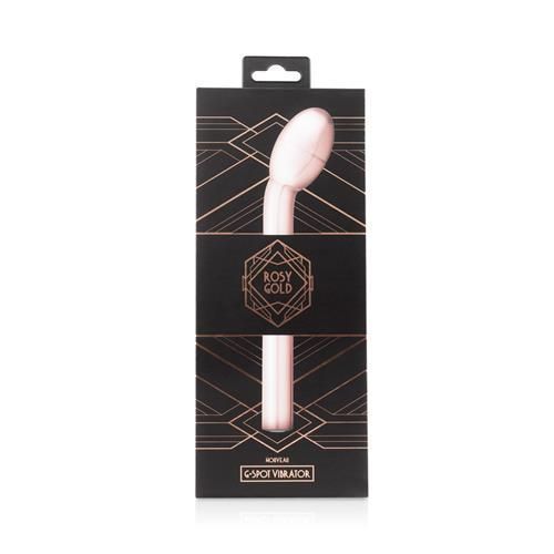 Вибратор Rosy Gold Nouveau G-spot, 22 см (золотистый)