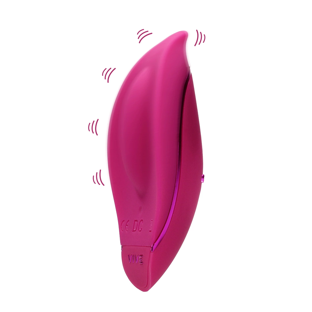 Вибратор Vive Minu Lay On, 8.5 см (розовый)