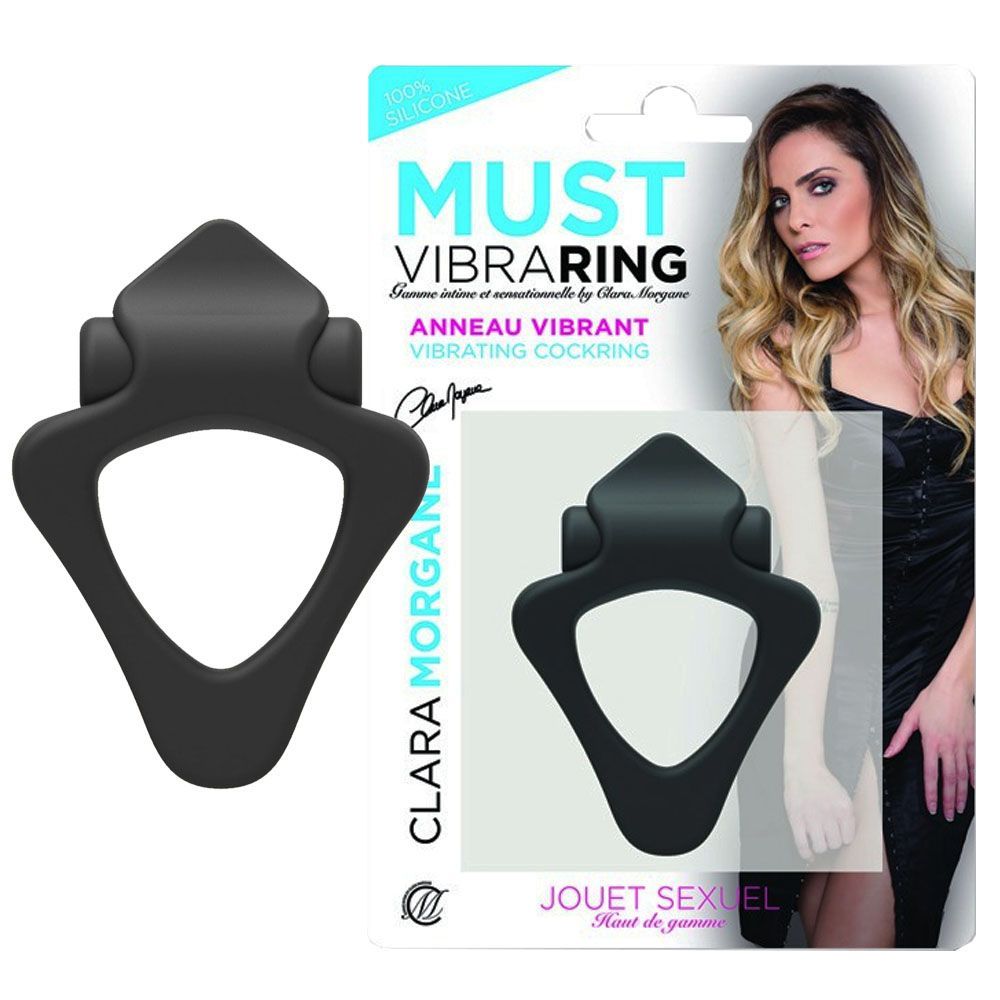 Виброкольцо Must Vibra Ring, 6,5 см (черный)