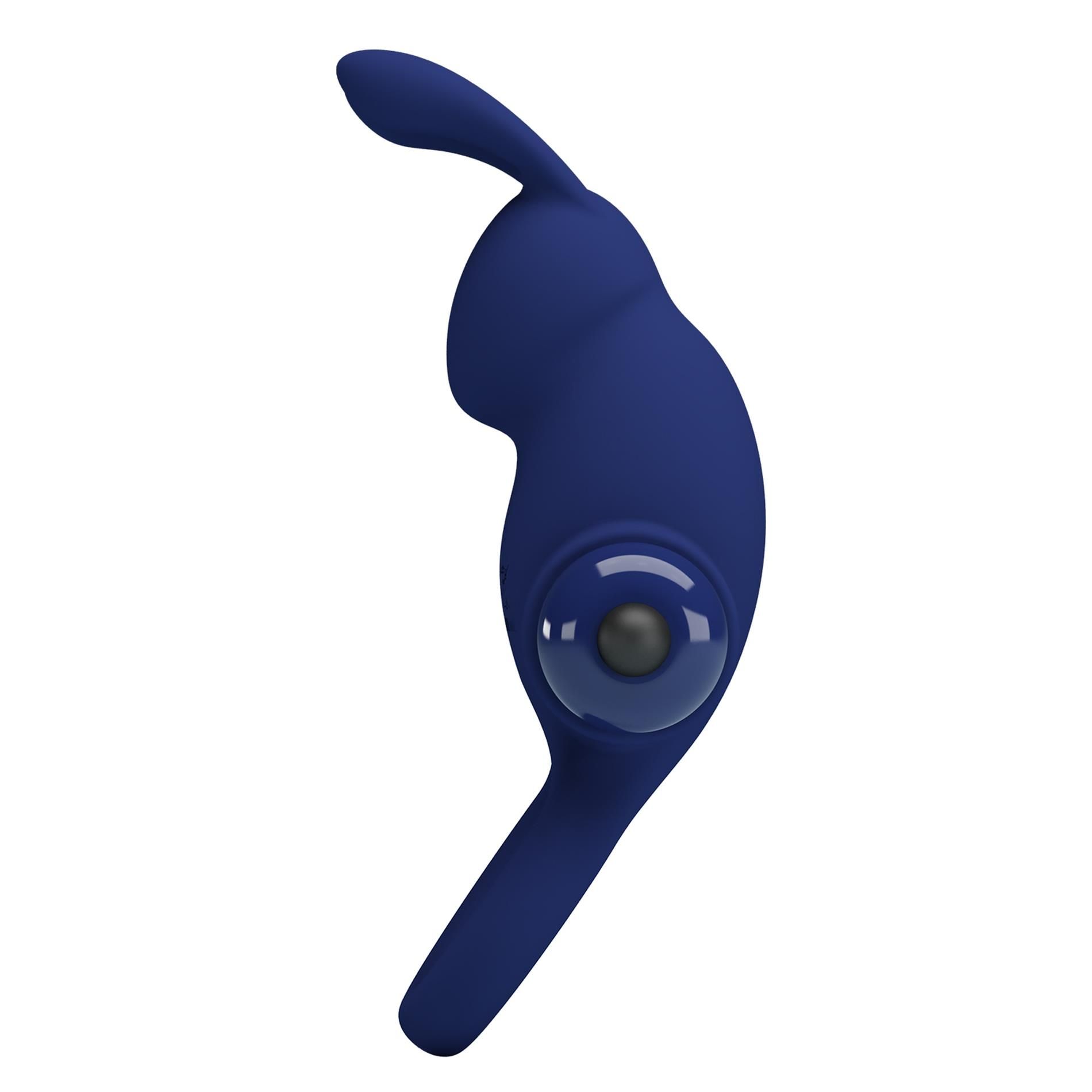 Эрекционное кольцо Pretty Love Vibrant Penis Ring, 11,3 см (синий)