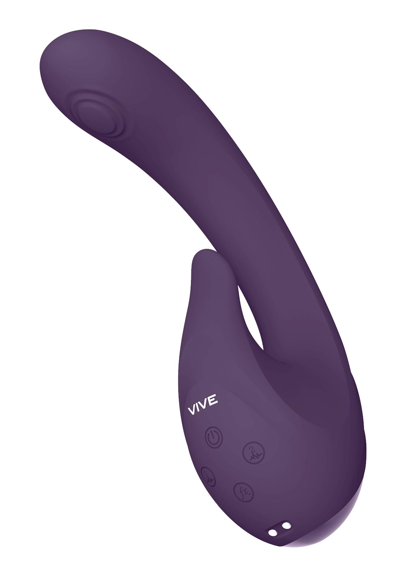 Вибратор Vive Miki, 22 см (фиолетовый)
