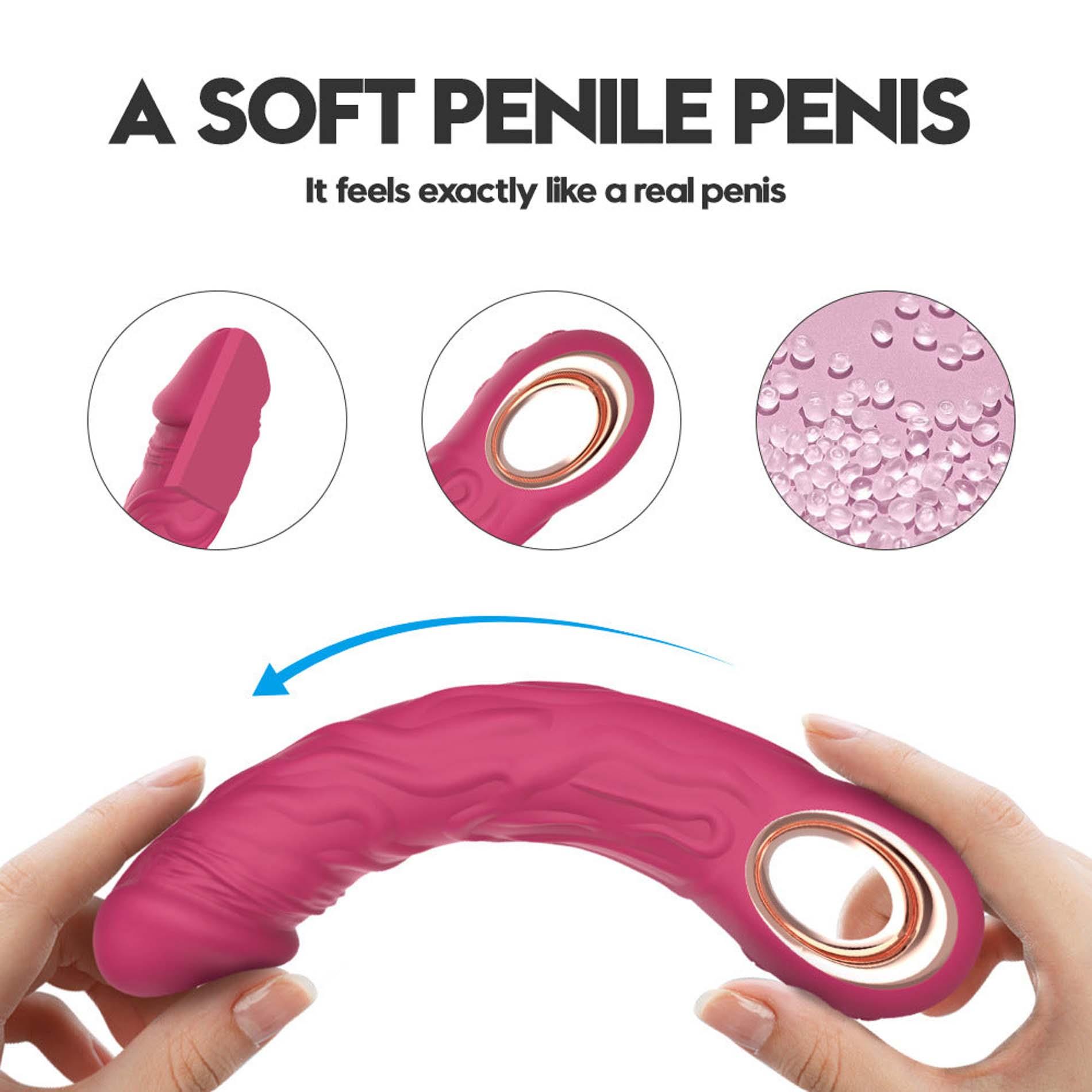 Вибратор Lovesecret Premium G-Spot, 22 см (розовый)