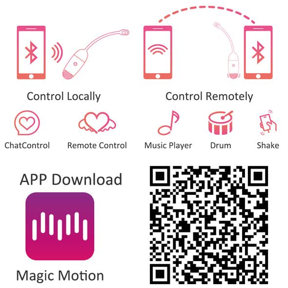 Виброяйцо Magic Motion Magic Vini, 23.7 см (оранжевый)