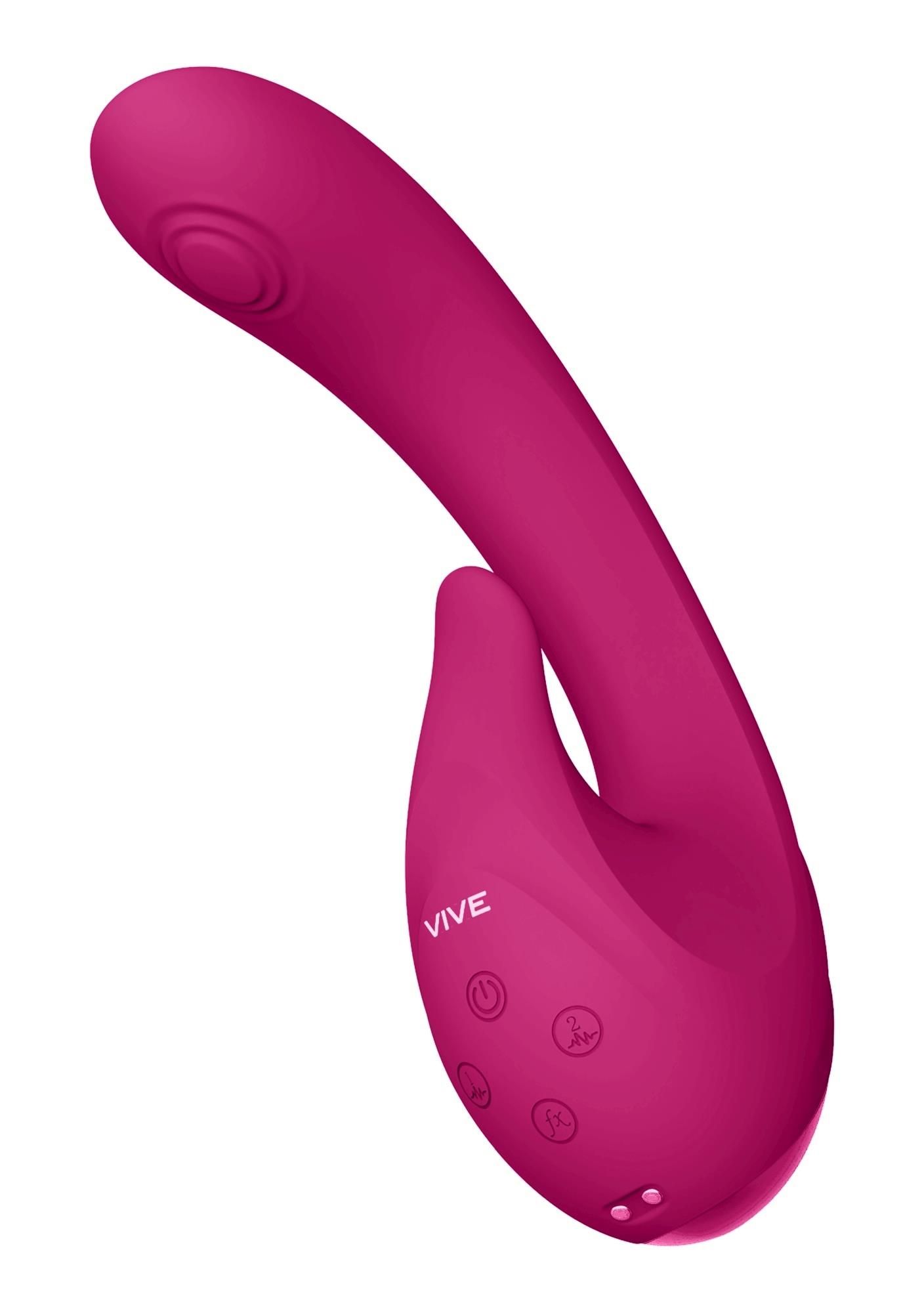 Wibrator Vive Miki, 22 cm (różowy)