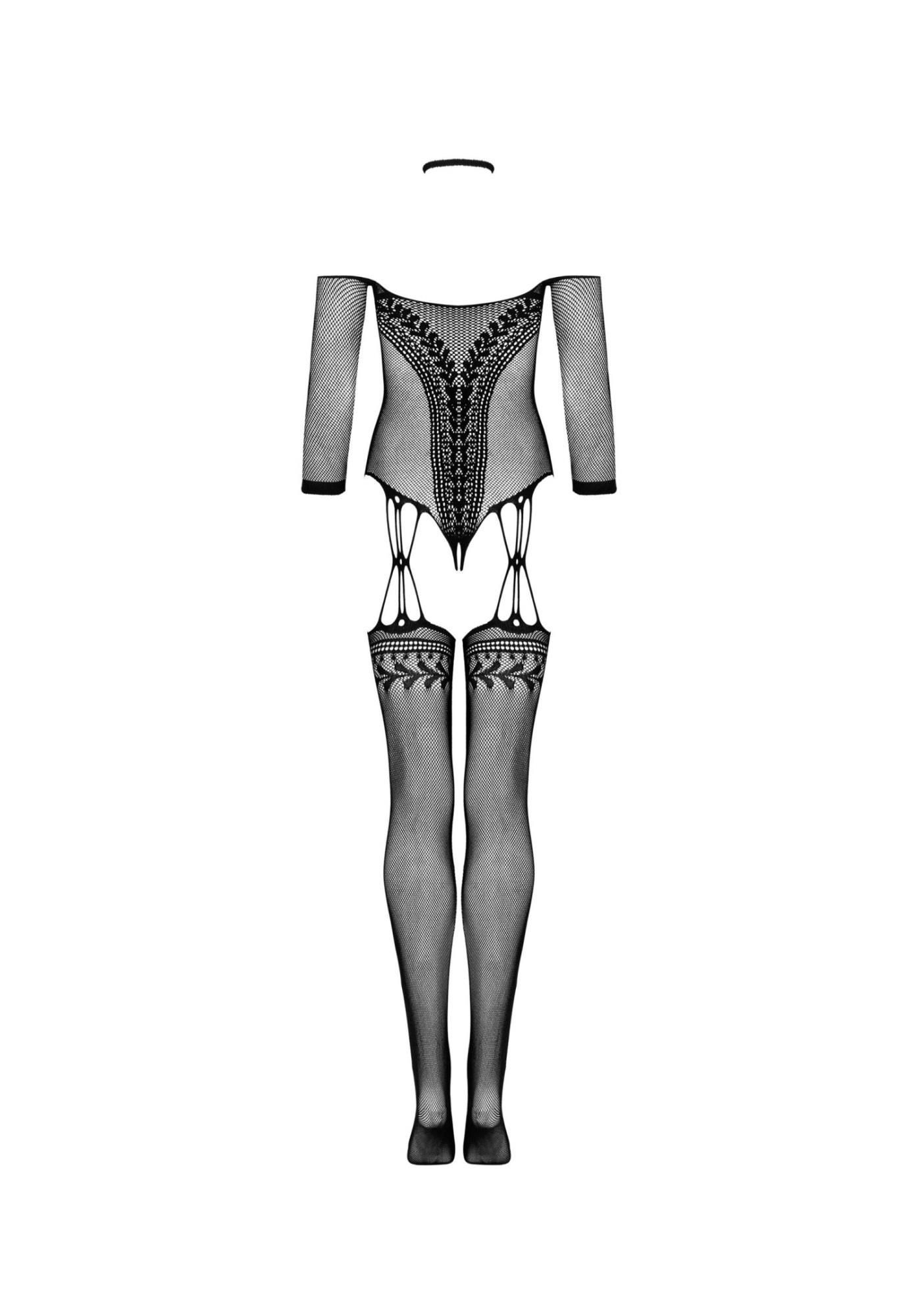 Seksowne Bodystocking Obsessive G333, S/M/L (czarny)