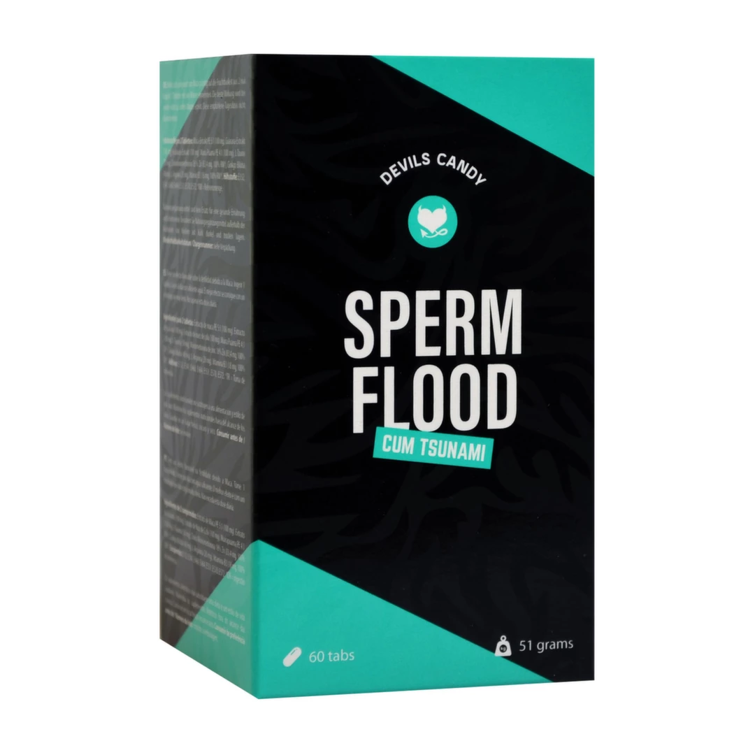 Таблетки для чоловіків Devils Candy Sperm Flood, 60 шт