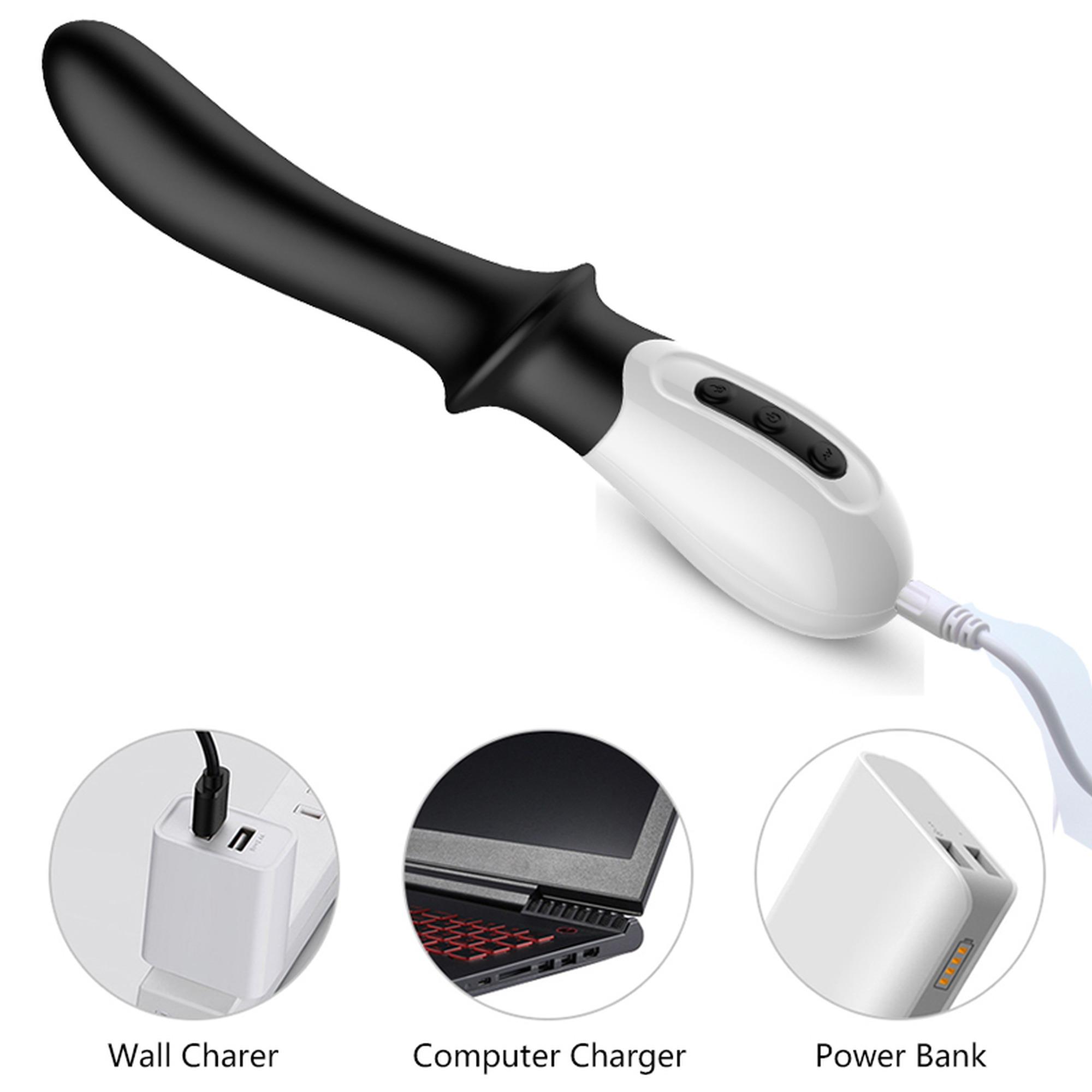 Вибратор B - Series Fox G-spot, 19.6 см (черный)