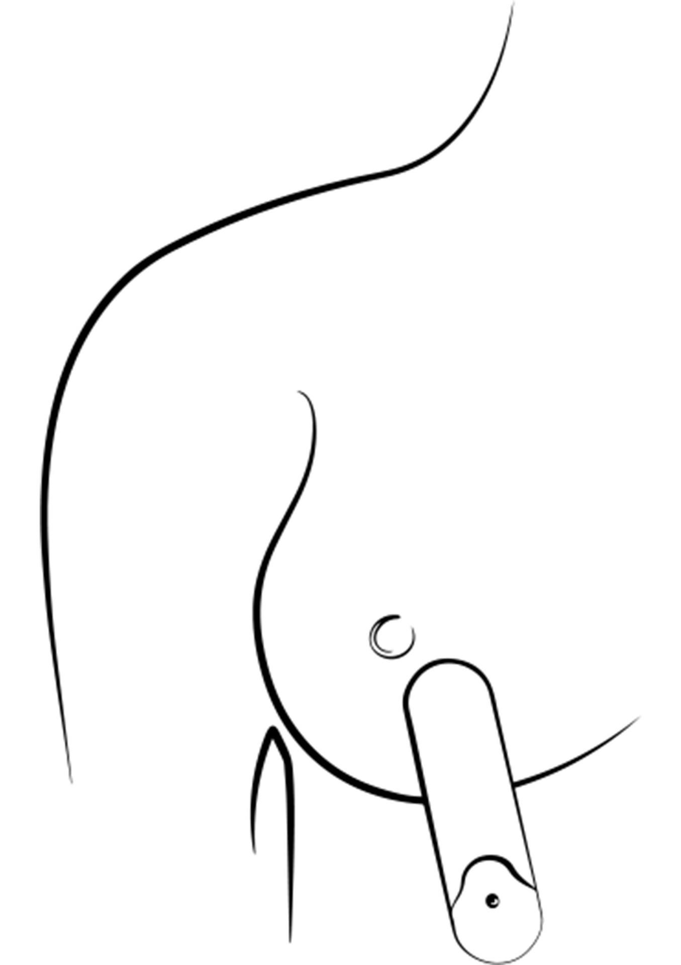 Вибратор для клитора Romp Riot, 7 см (оранжевый)