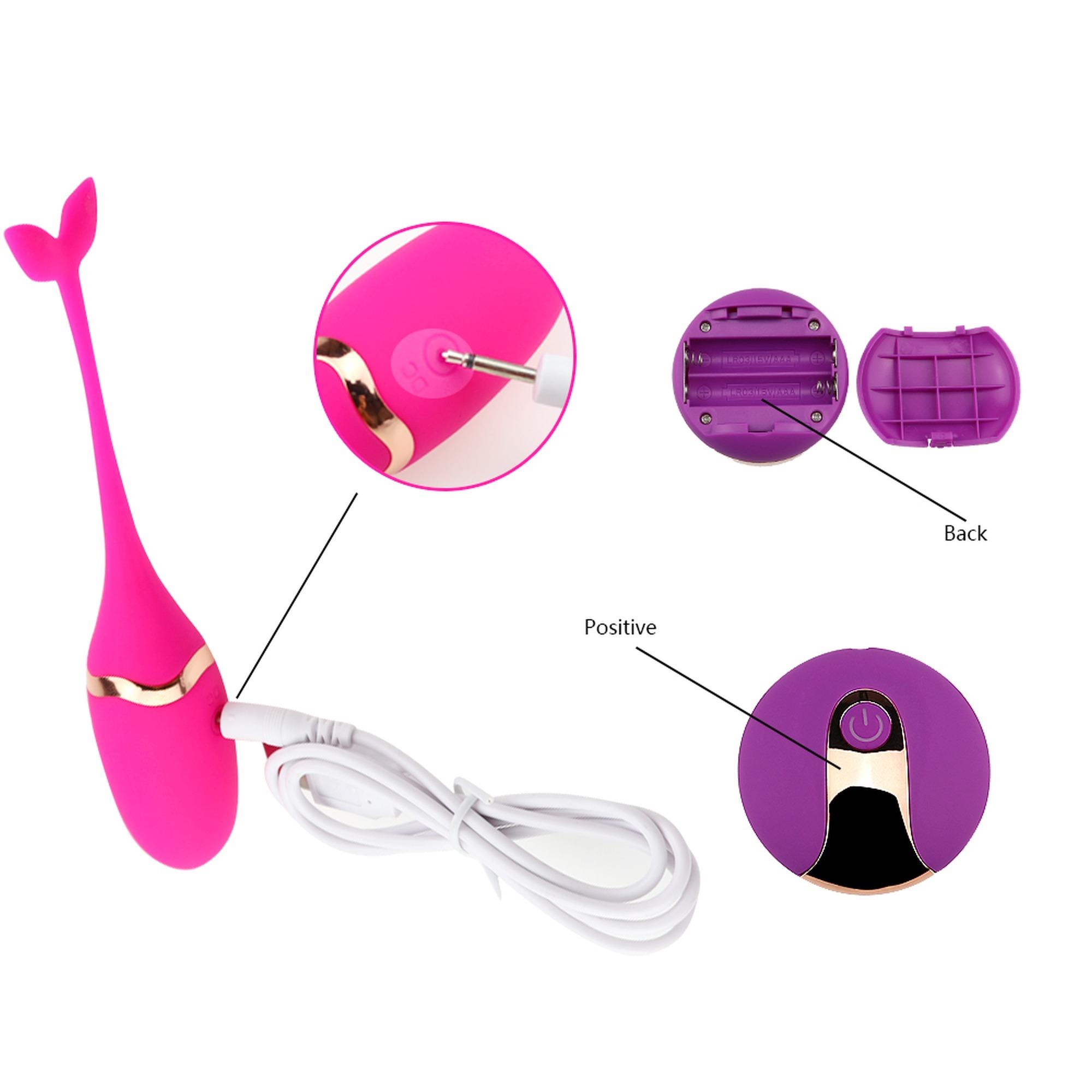 Виброяйцо B - Series Lyla Vibratong Egg, 15.3 см (розовый)