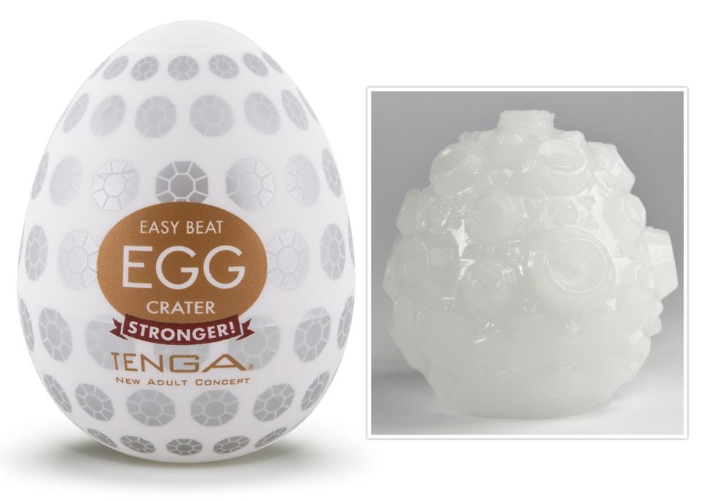 Набор мастурбаторов Tenga Egg Hard Boild Pack, 6 шт (белый)