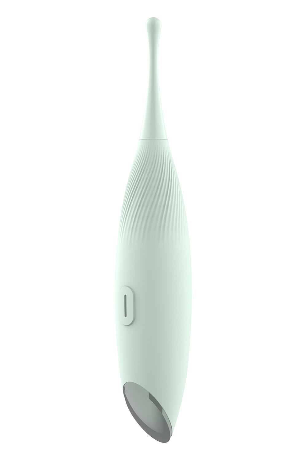 Вибратор Glam Pin Point Stimulator, 17 см (мятный)