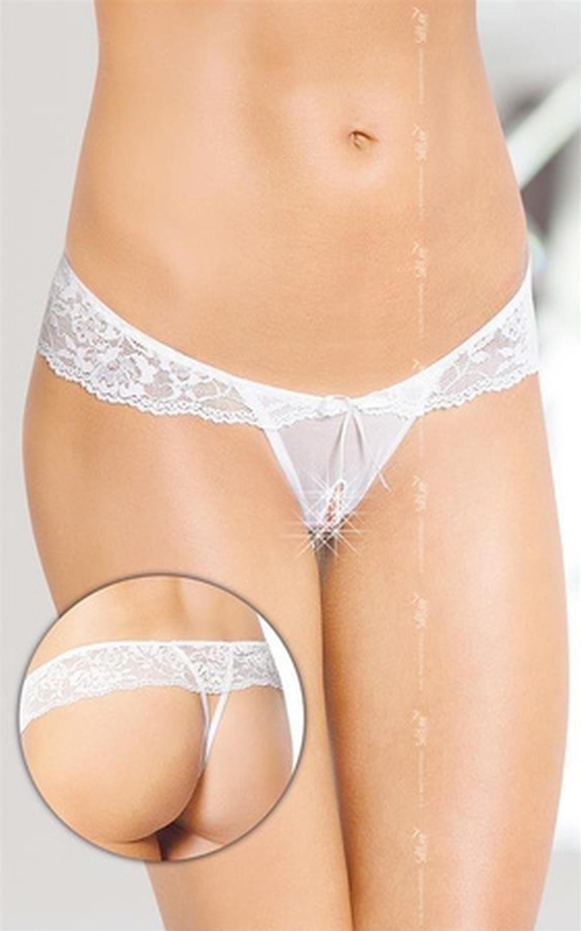 Трусики-стринги SoftLine G-String 2443, M/L (белый)