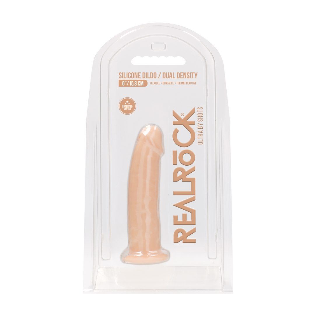Dildo RealRock Ultra, 15 cm (w kolorze cielistym)