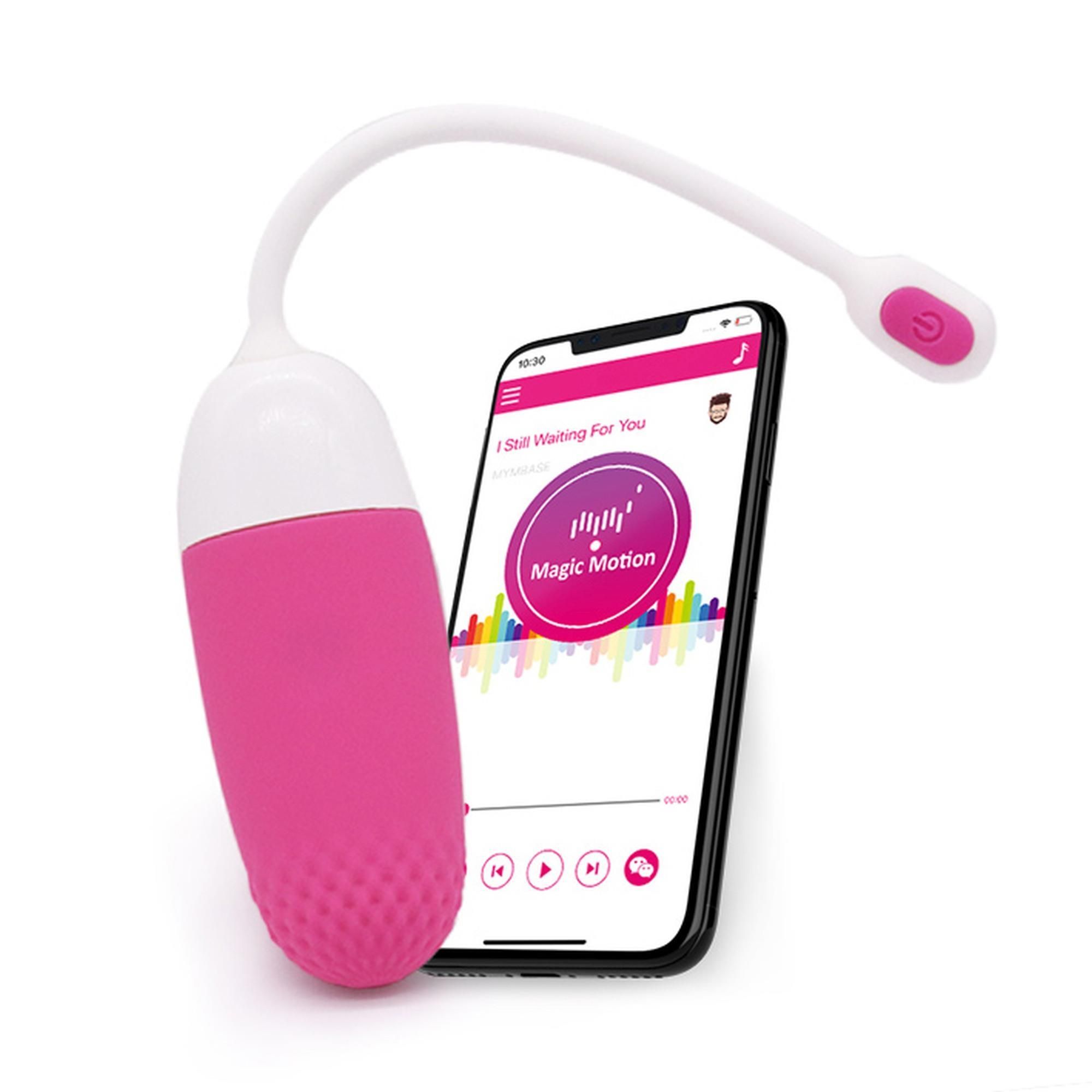 Виброяйцо Magic Motion Vini, 23.7 см (розовый)