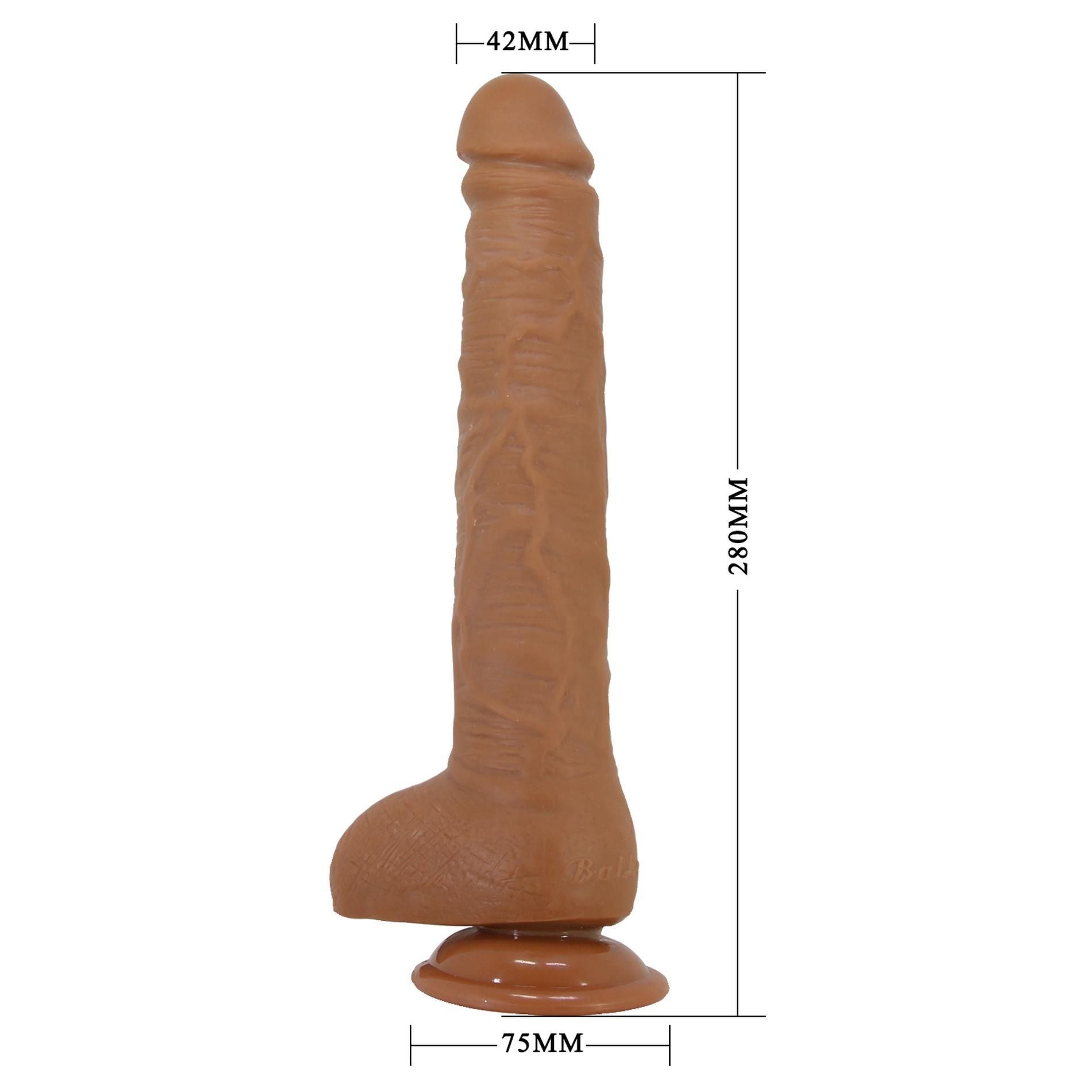 Фаллоимитатор Baile Beautiful Dick, 28 см (телесный)