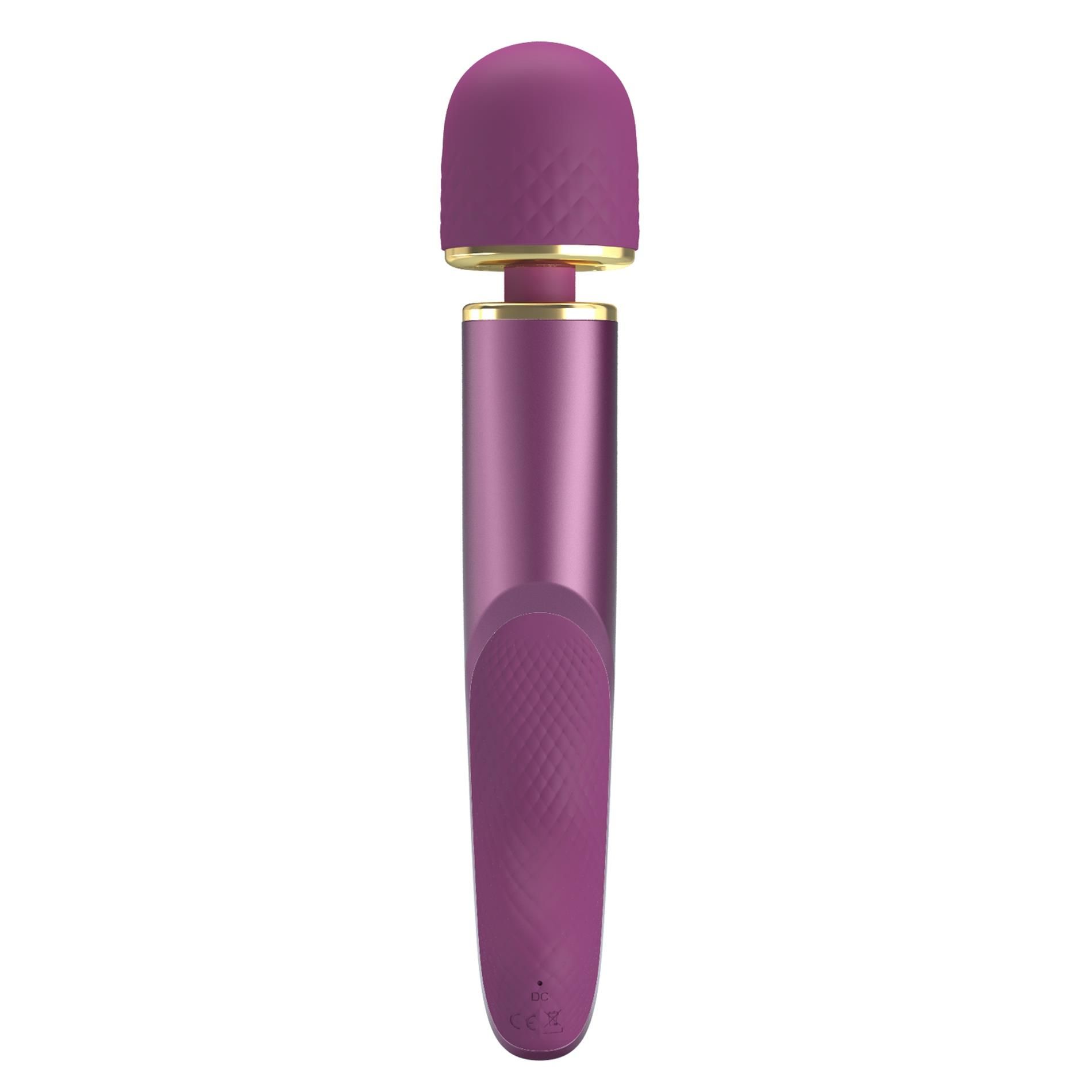 Вибромассажер Pretty Love Colorful Massager, 24 см (фиолетовый)