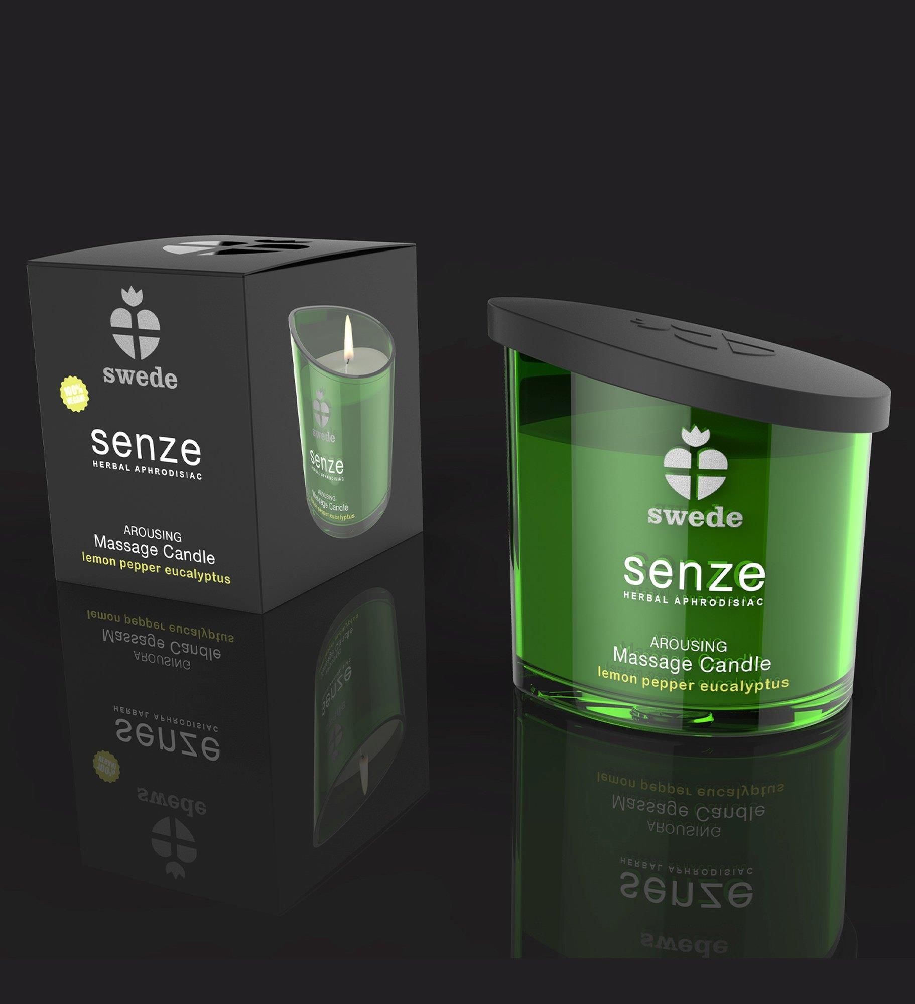 Свеча для массажа Swede Senze Massage Candle Arousing, 50 мл