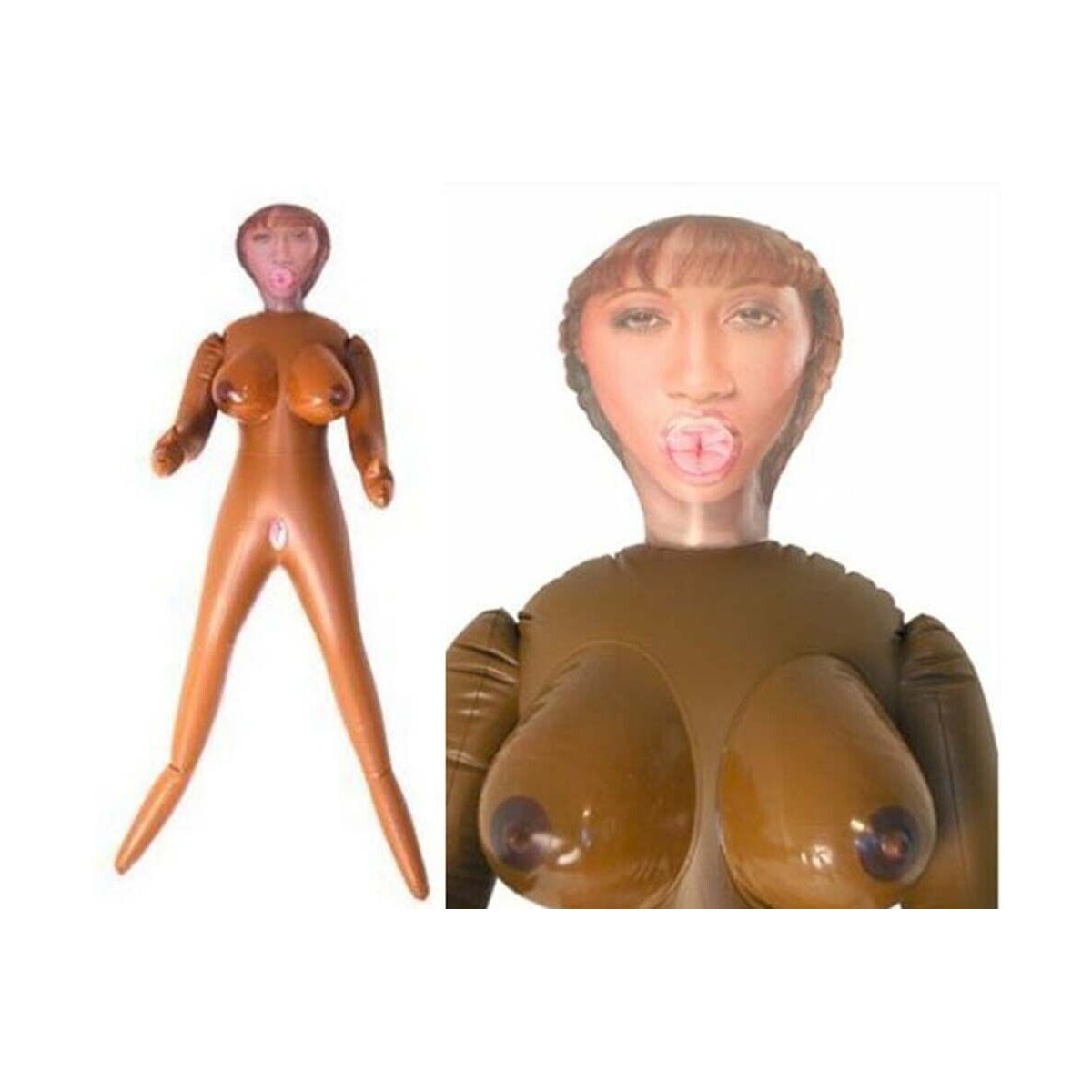 Секс-лялька Calexotics India Nubian Love Doll, 160 см (коричневий)