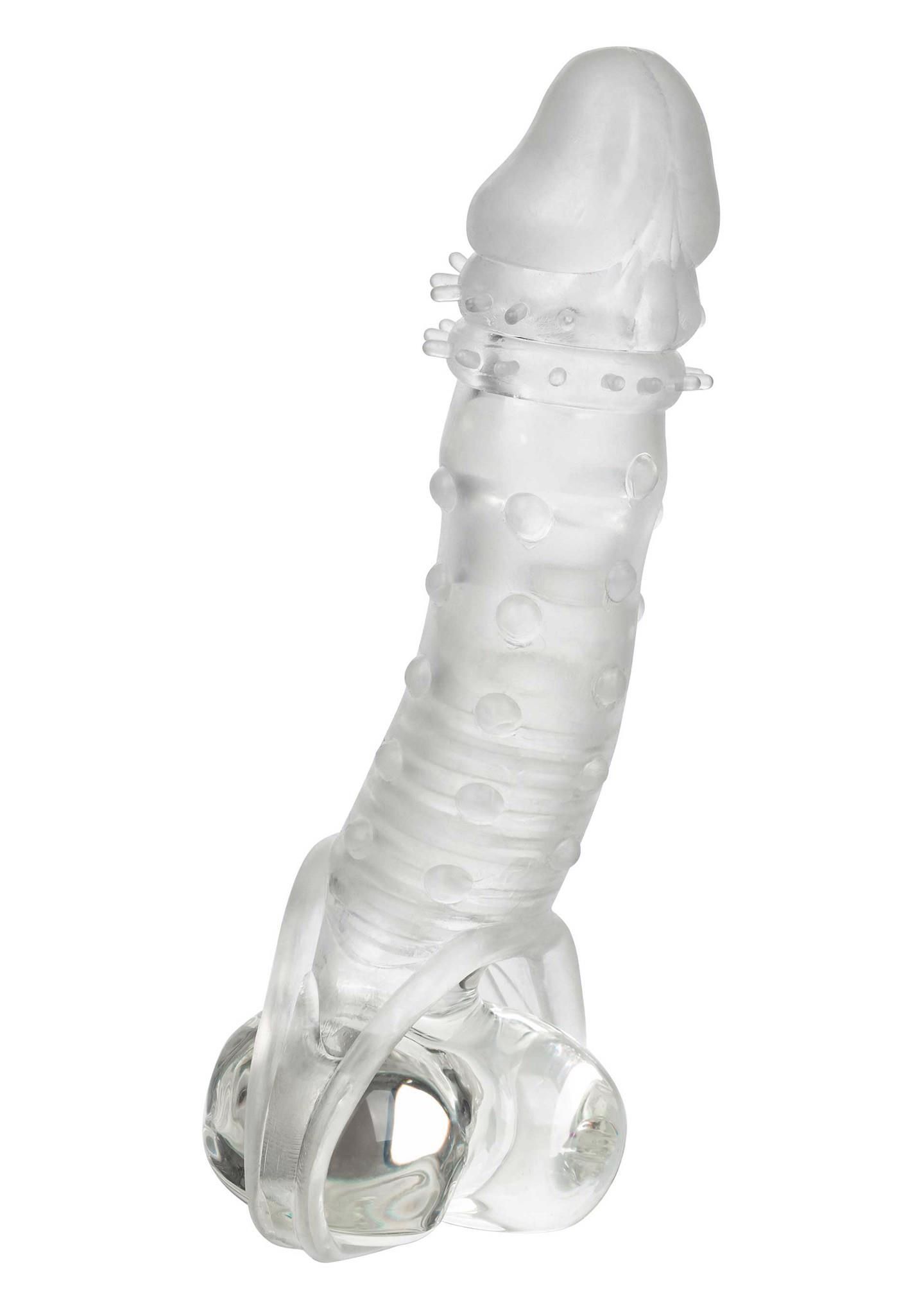 Насадка на пенис California Exotic Novelties Transparent Ultimate Extender, 16 см (прозрачная)