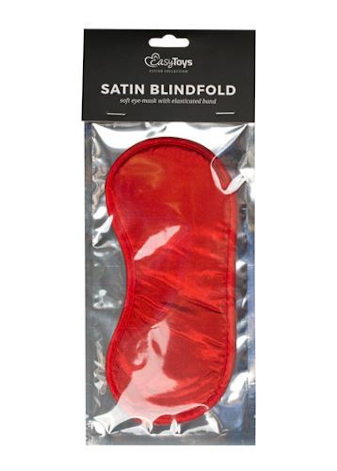 Маска на глаза EasyToys Satin Eye Mask (красный)