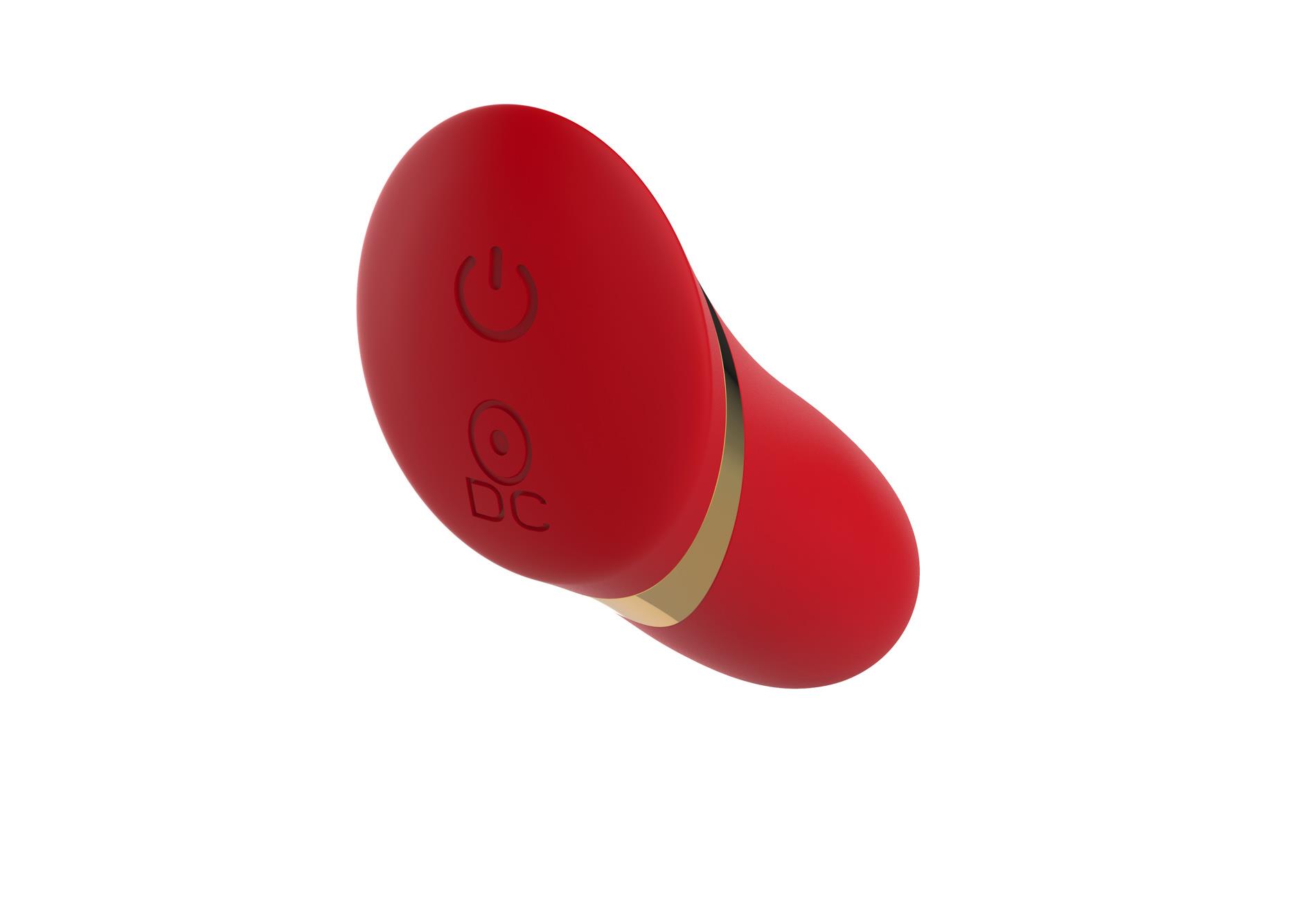 Мини-вибратор B - Series Cute Lipstick Bullet, 10.2 см (красный)
