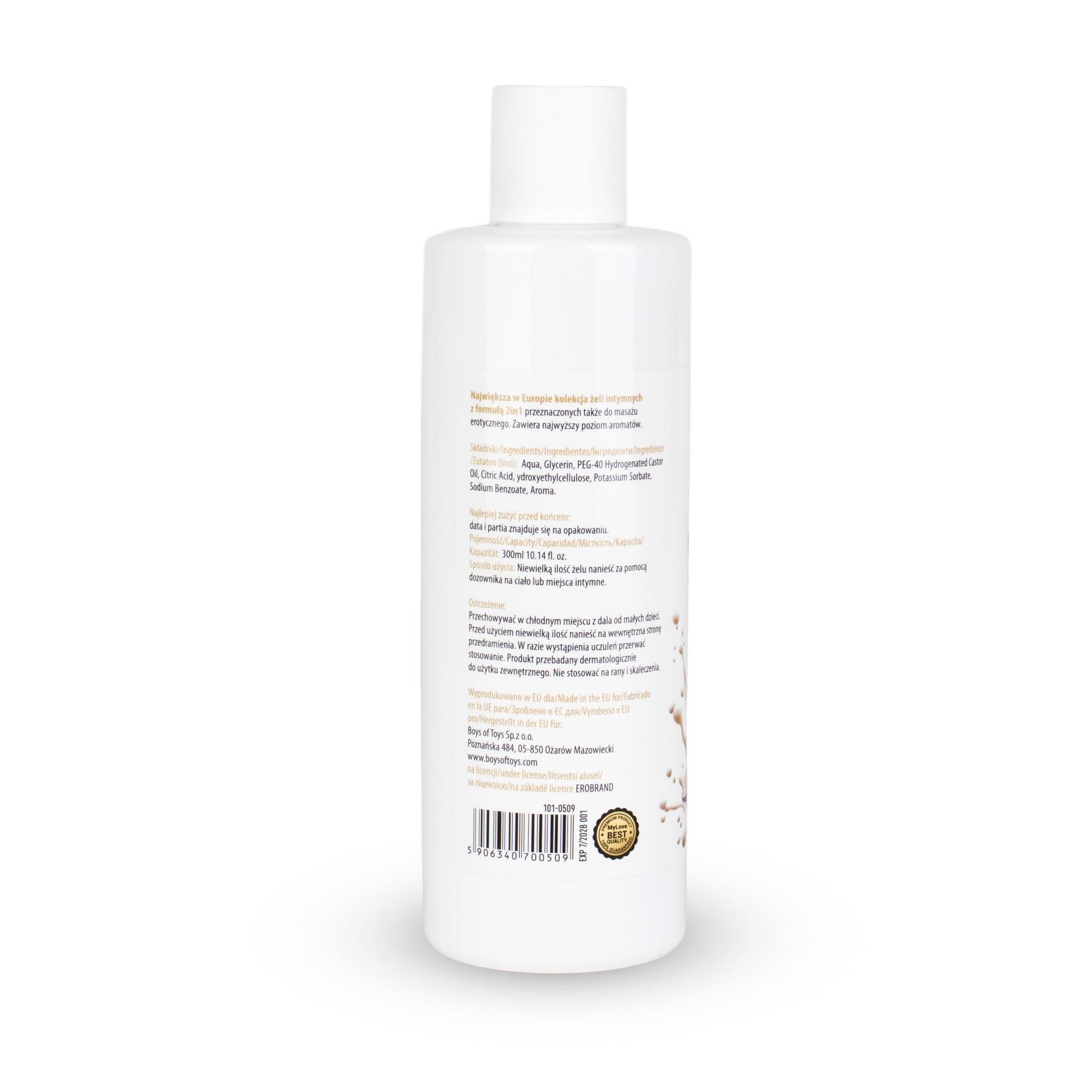 Lubrykant MyLove Aroma Series Intim&Massage 2w1 Vanilla, 300 ml