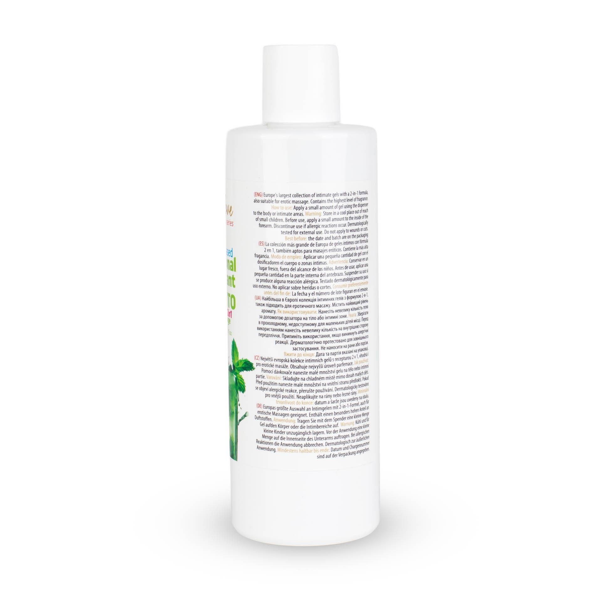 Lubrykant MyLove Aroma Series Intim&Massage 2w1 Mohito, 300 ml