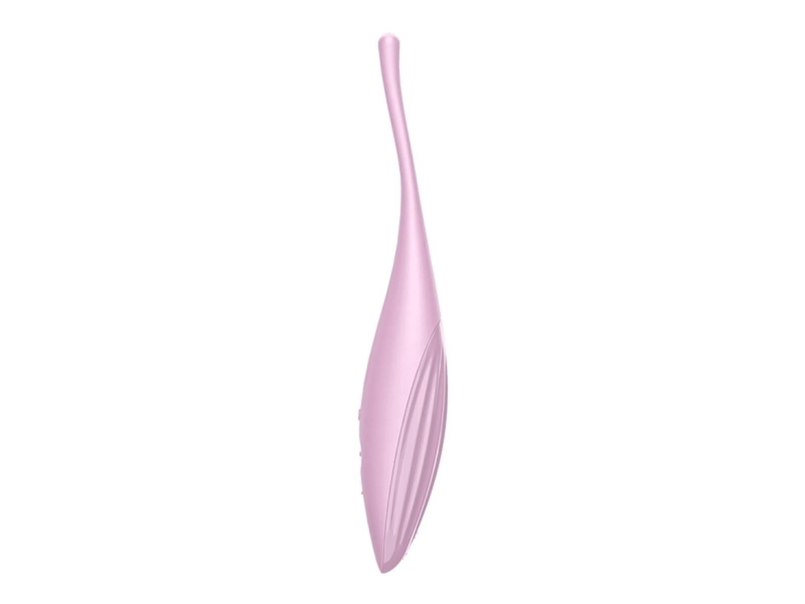 Стимулятор клитора Satisfyer Twirling Joy, 18 см (розовый)