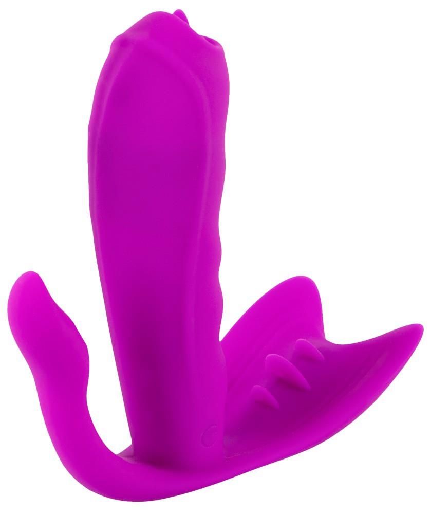Вибратор Javida Licking Panty Vibe, 11 см (розовый)