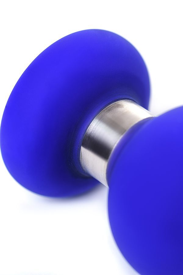 Анальна пробка ToDo Anal Plug Сlassic L, 13 см (блакитний)