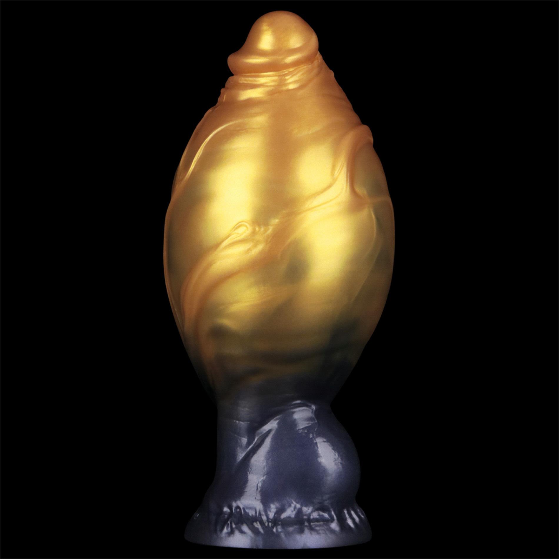 Фаллоимитатор Lovetoy Dual Density 7.5’’, 19 см (золотой)