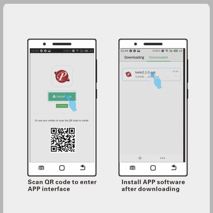 Wibrator Pretty Love Hector Smart, 19,5 cm (fioletowy)