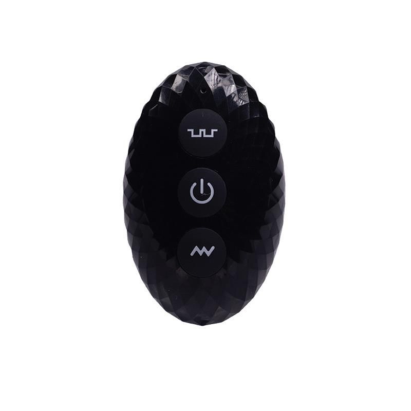 Анальная пробка Fantasy Achelous, 10 см (черный)