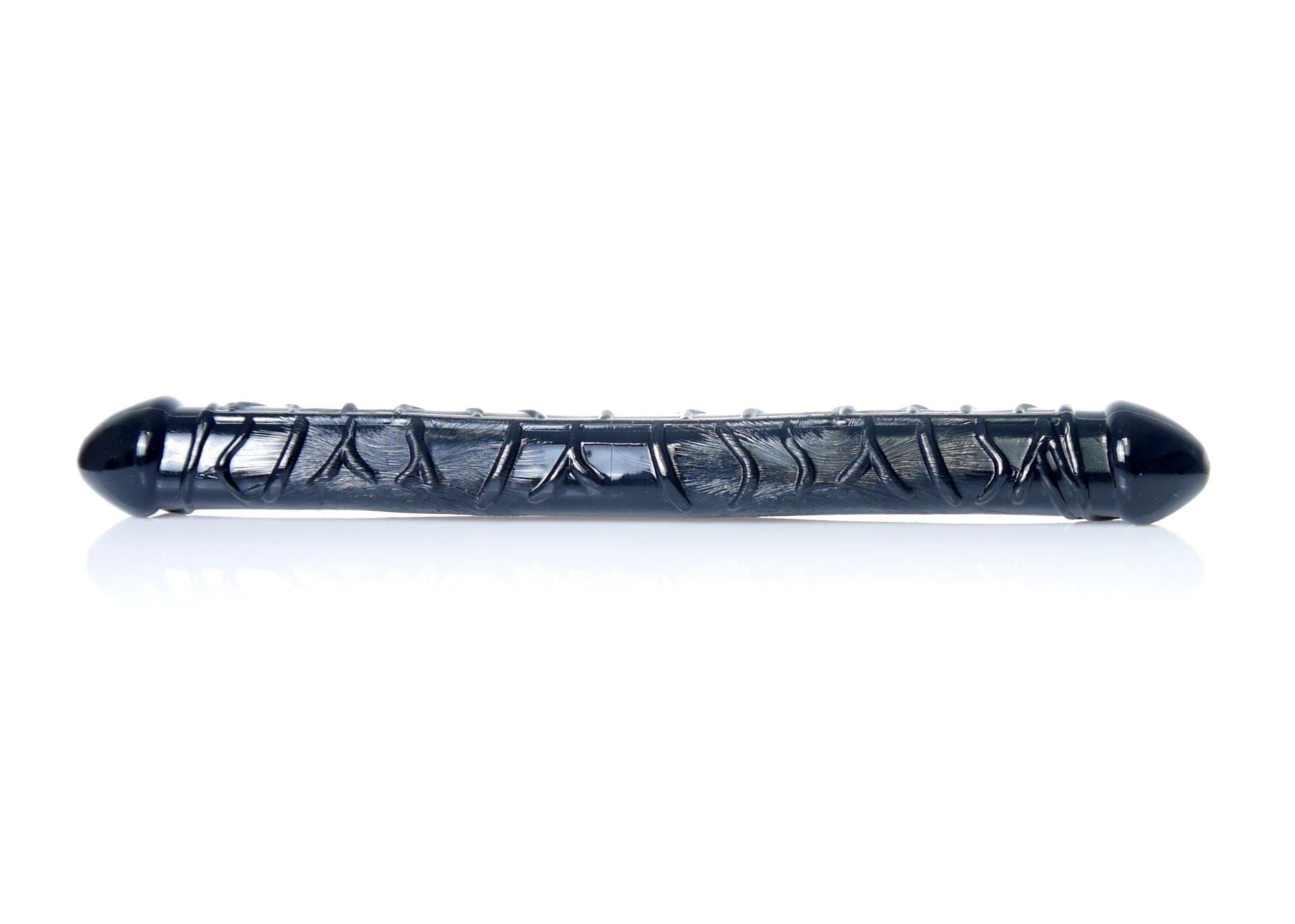 Двухсторонний фаллоимитатор B - Series EasyLove Flexible, 33.5 см (черный)