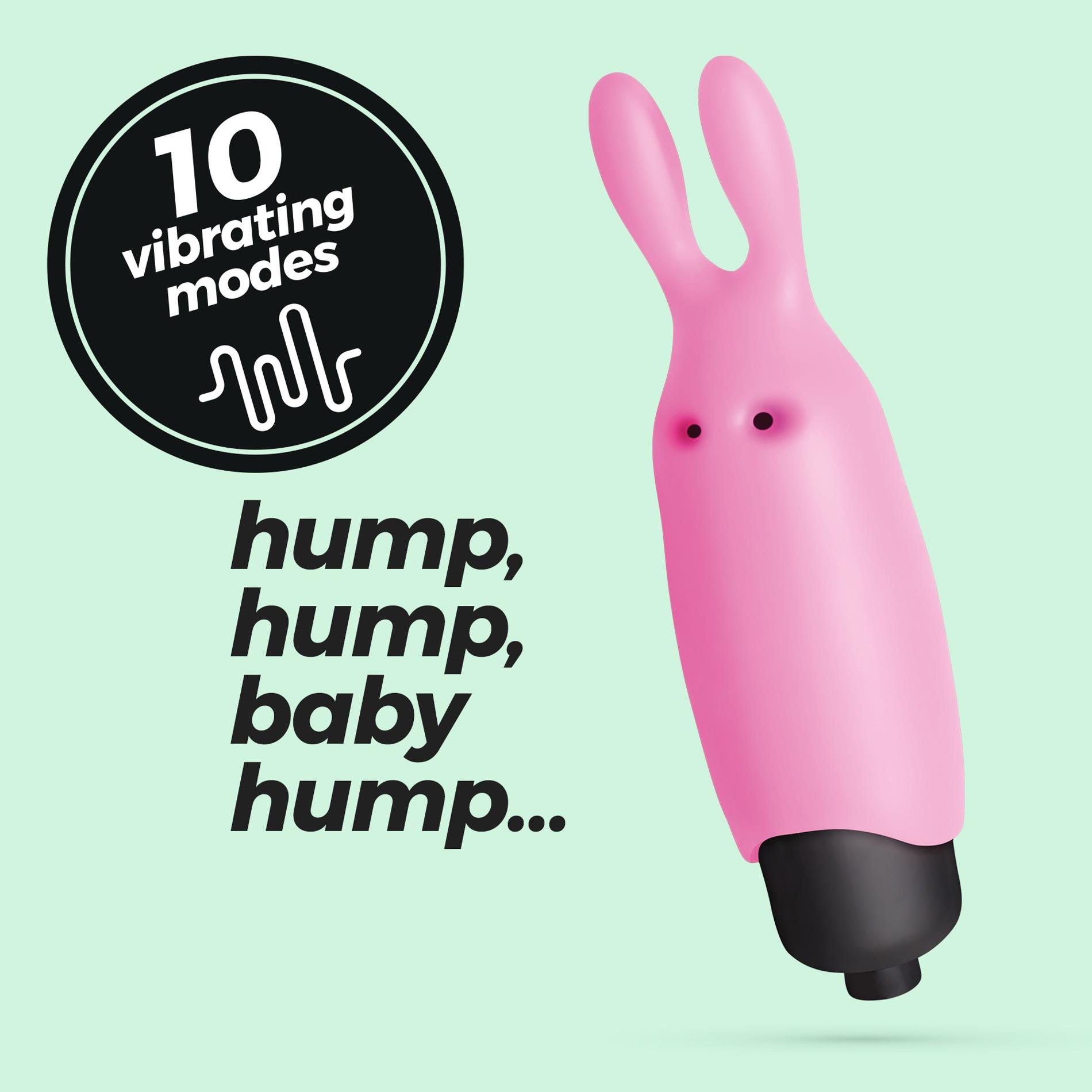 Вибратор для клитора Crushious O-Pet Vibe, 8.8 см (светло-розовый)