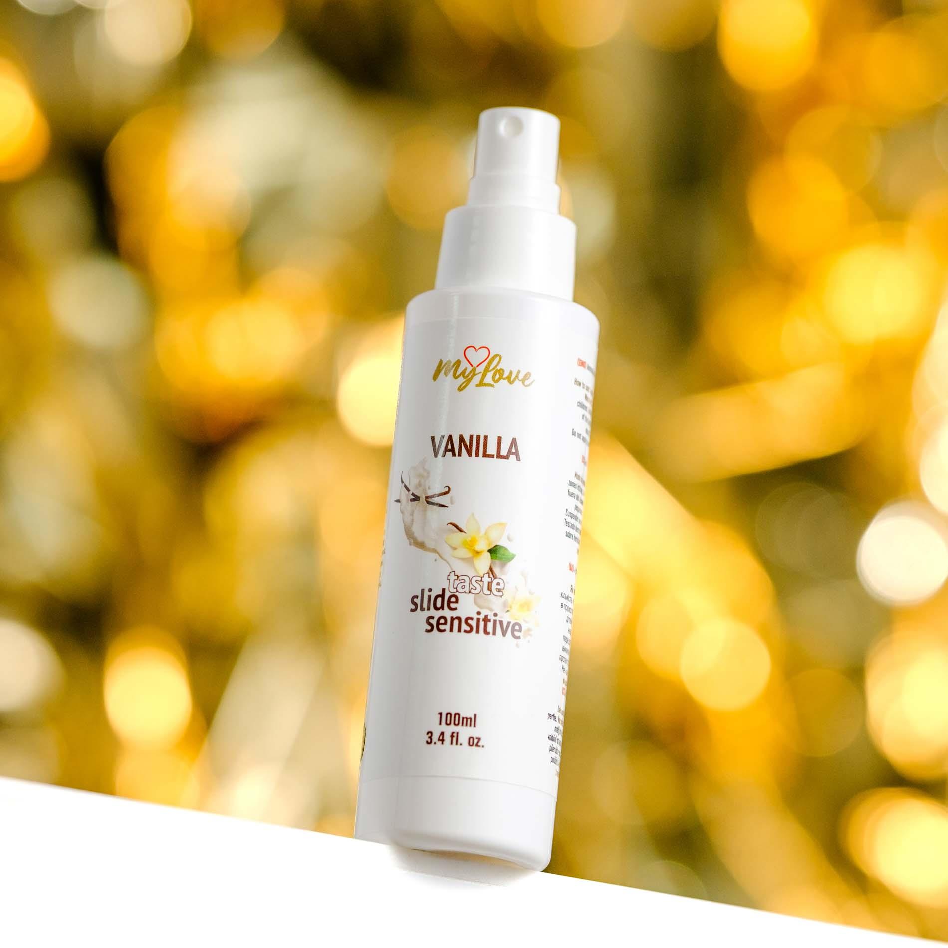 Лубрикант на водной основе MyLove Taste Slide Sensitive Vanilla, 100 мл