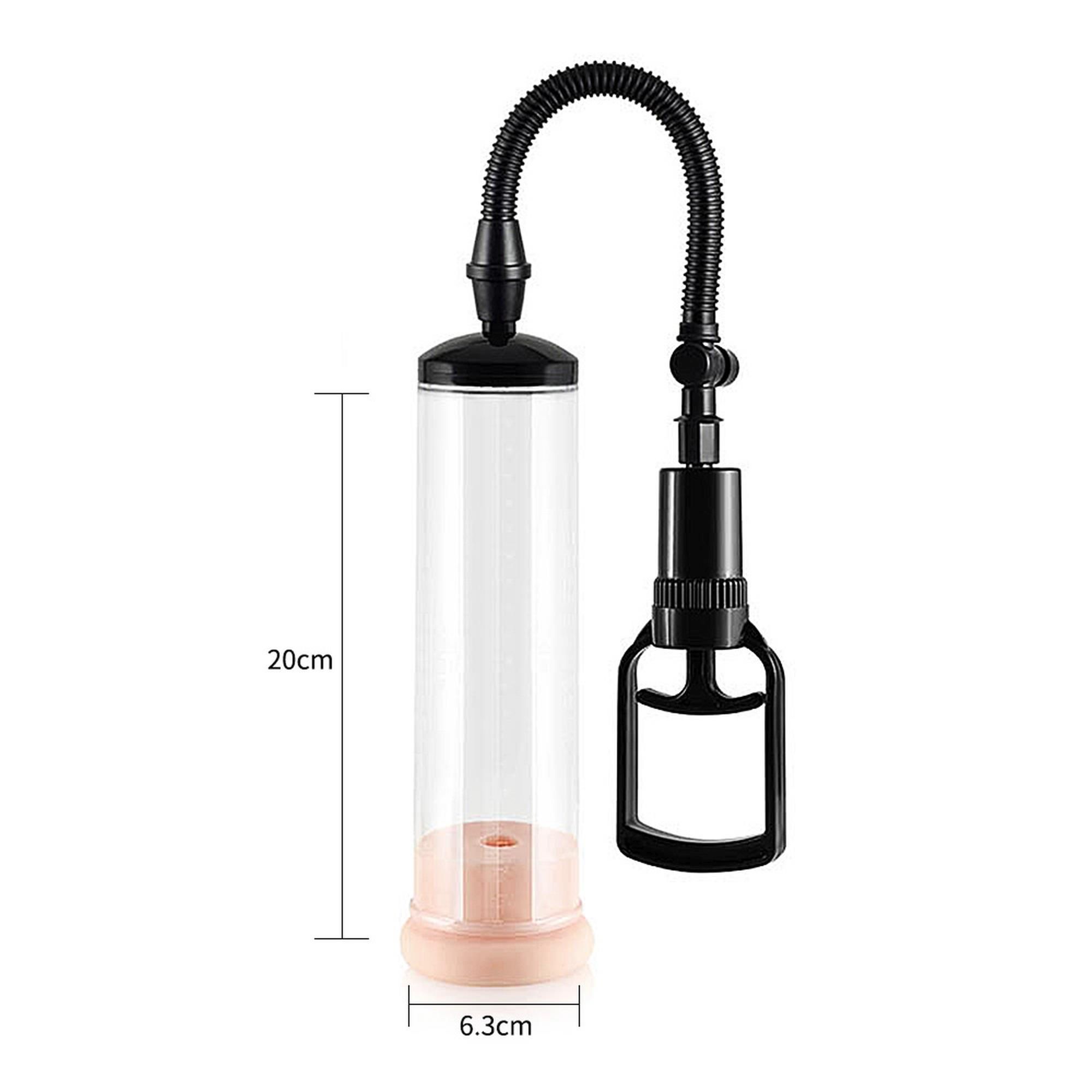 Помпа для пениса LoveToy Maximizer Worx VX1, 20,3 см (прозрачный)