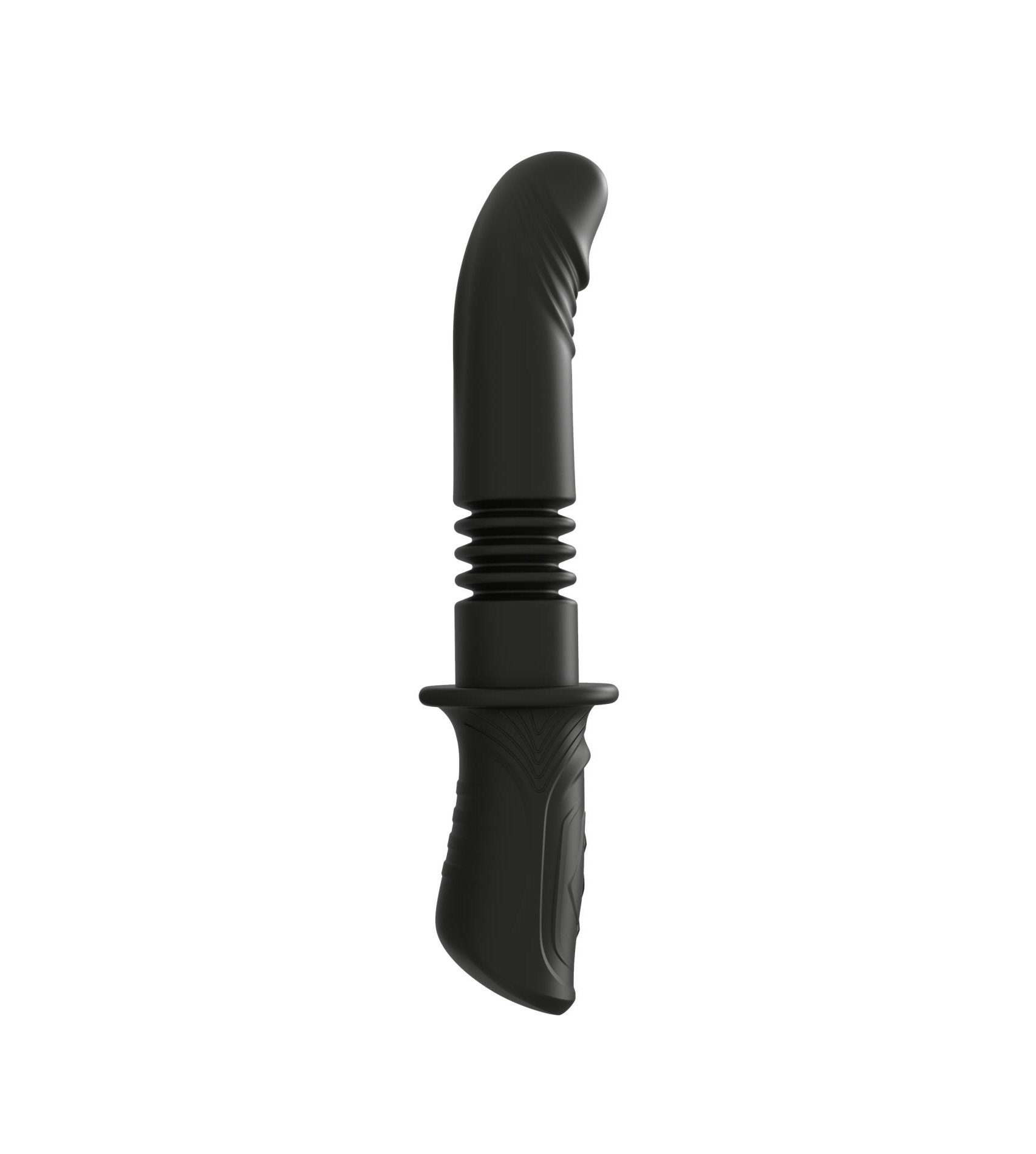 Вибратор B - Series Cute Thrusting, 27.5 см (черный)
