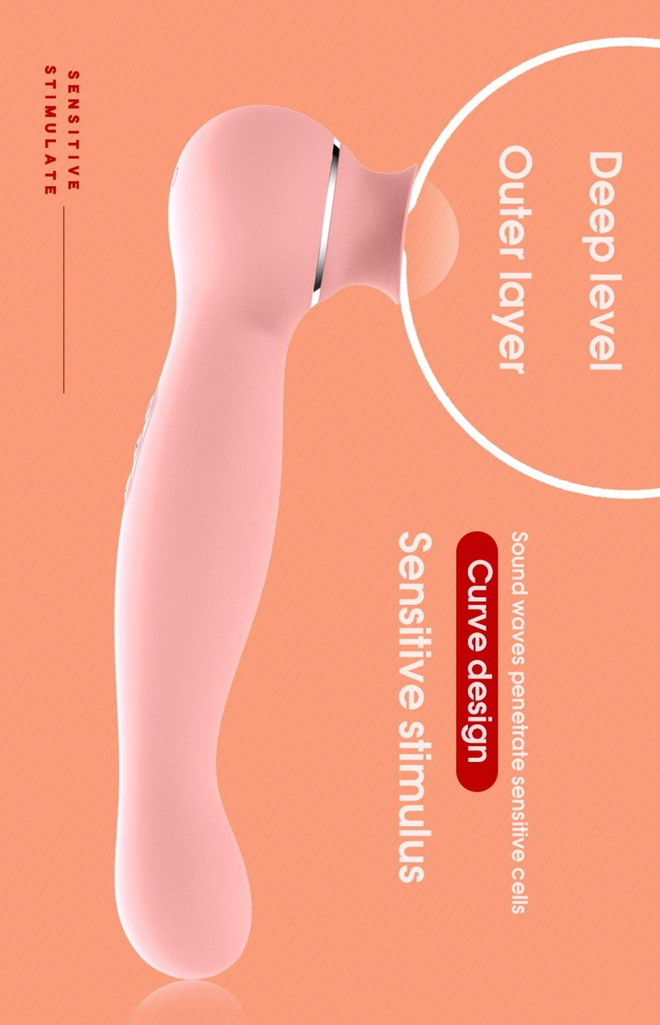 Вакуумный стимулятор клитора с вибрацией B - Series Lyla Lauren (розовый)