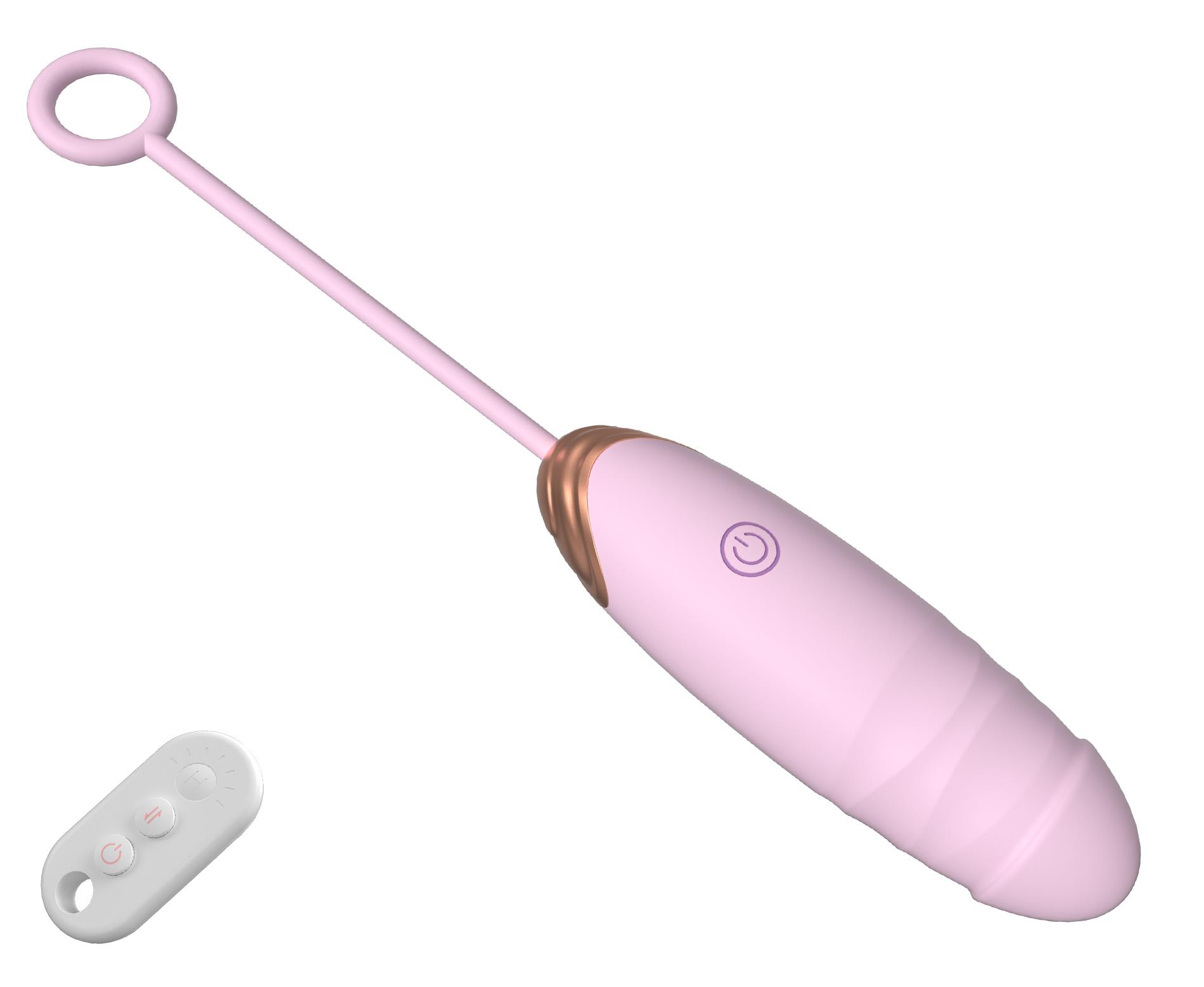 Виброяйцо B-Series Fox Love Egg, 21 см (розовый)
