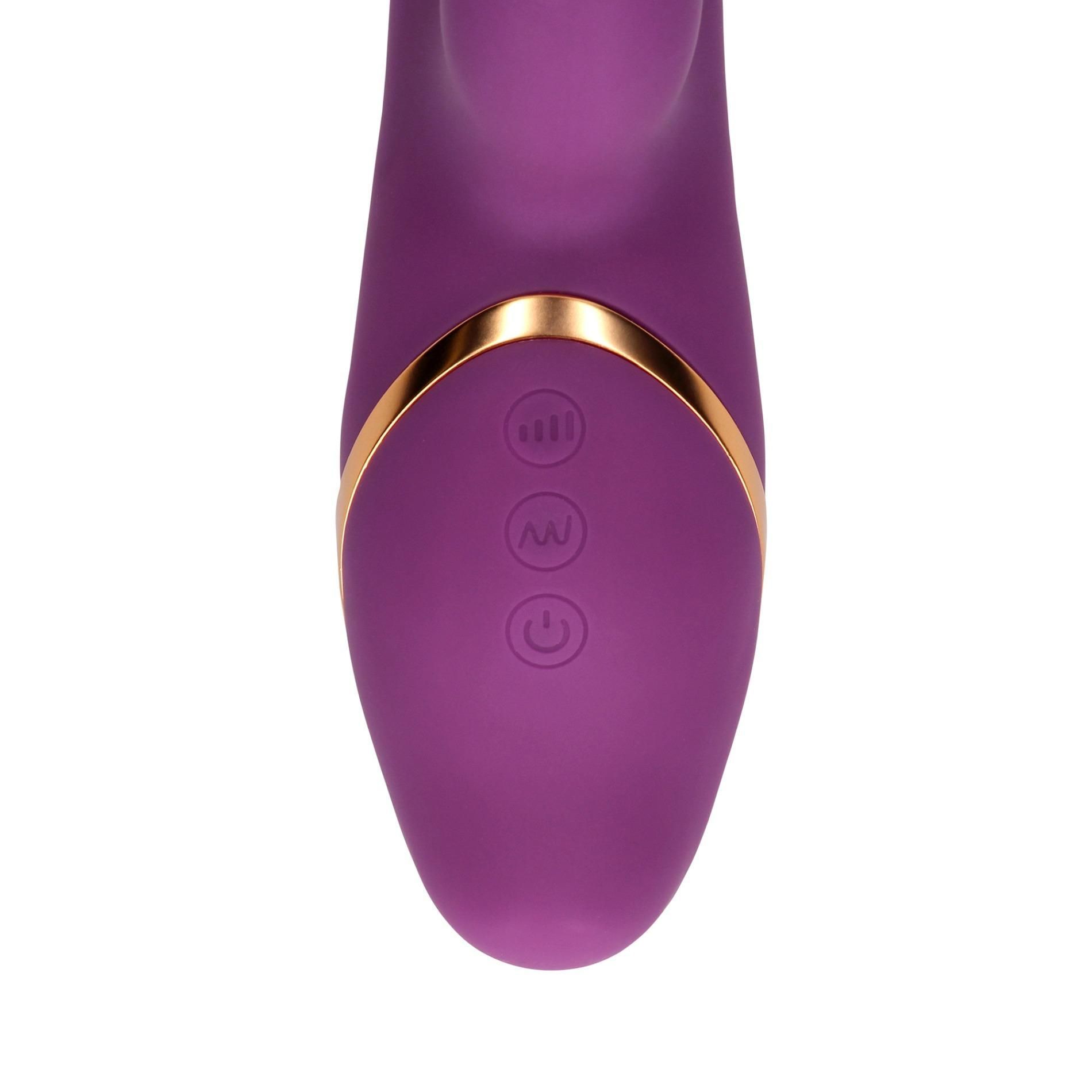 Вибратор-кролик Loveline Orchidee Purple, 24 см (фиолетовый)