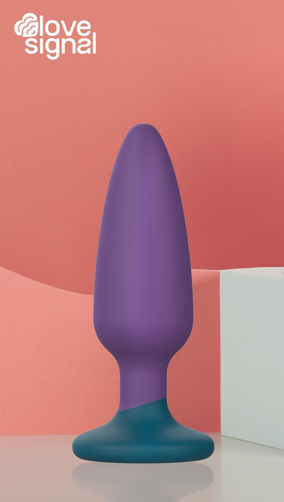 Korek analny Dream Toys Bounce Buddy Large, 13 cm (fioletowy)