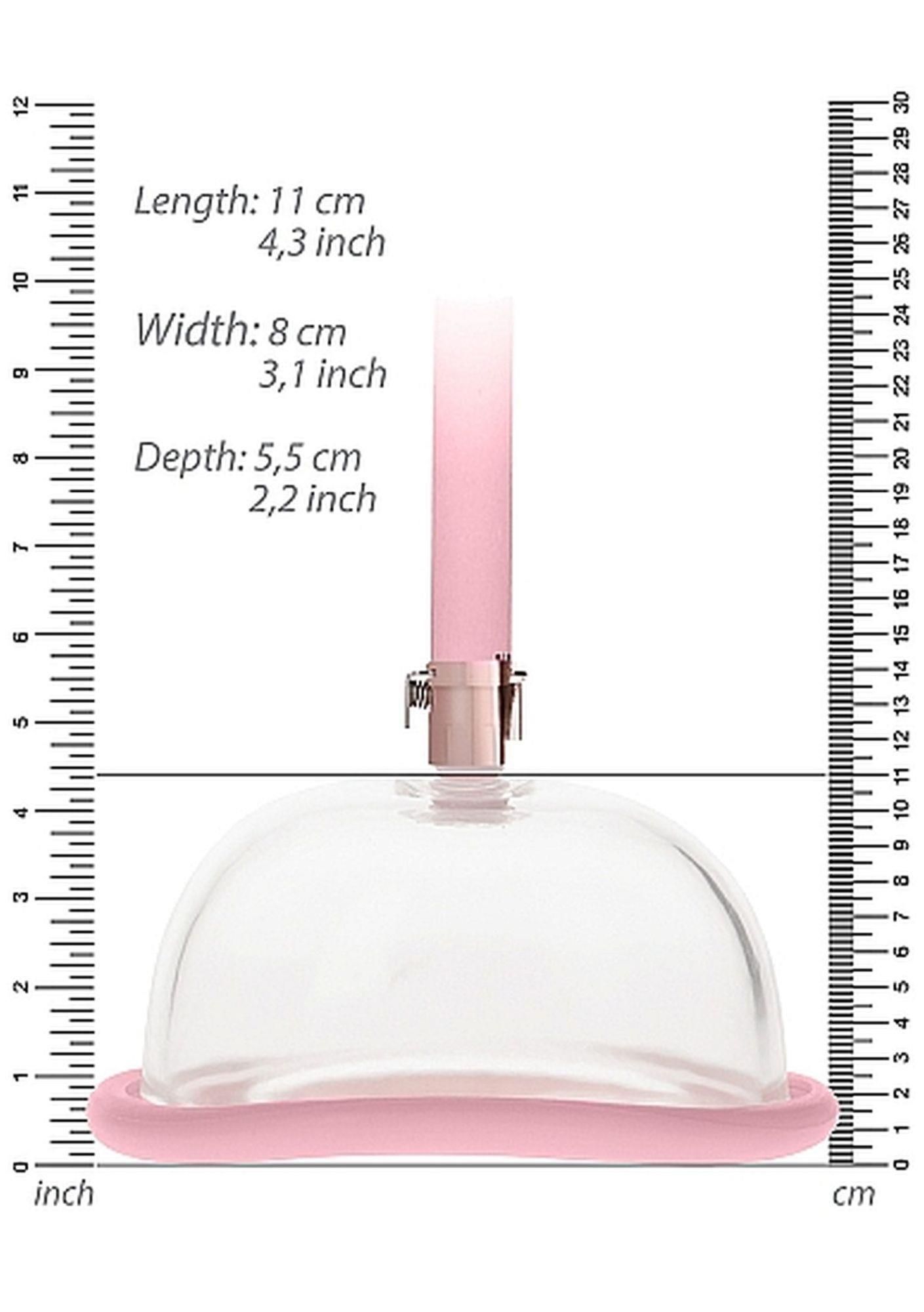 Вакуумна помпа Pussy Pump, 53 см (рожевий)