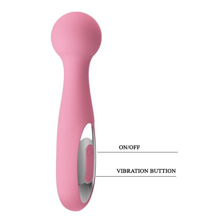 Вібратор Pretty Love Carina Vibrator Light, 15 см (рожевий)